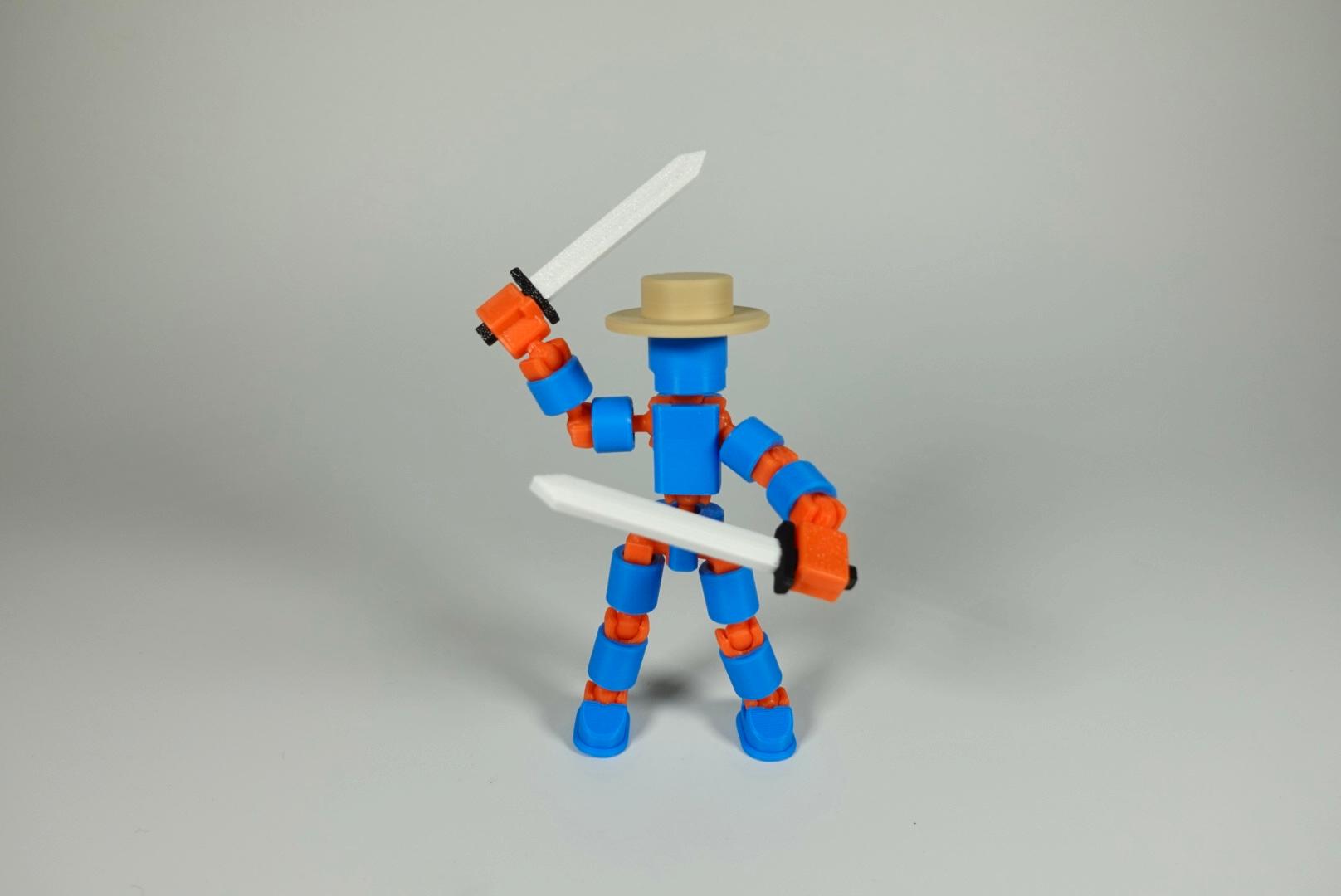 MM3D Action Figure (Accessory Pack 1) 3d model