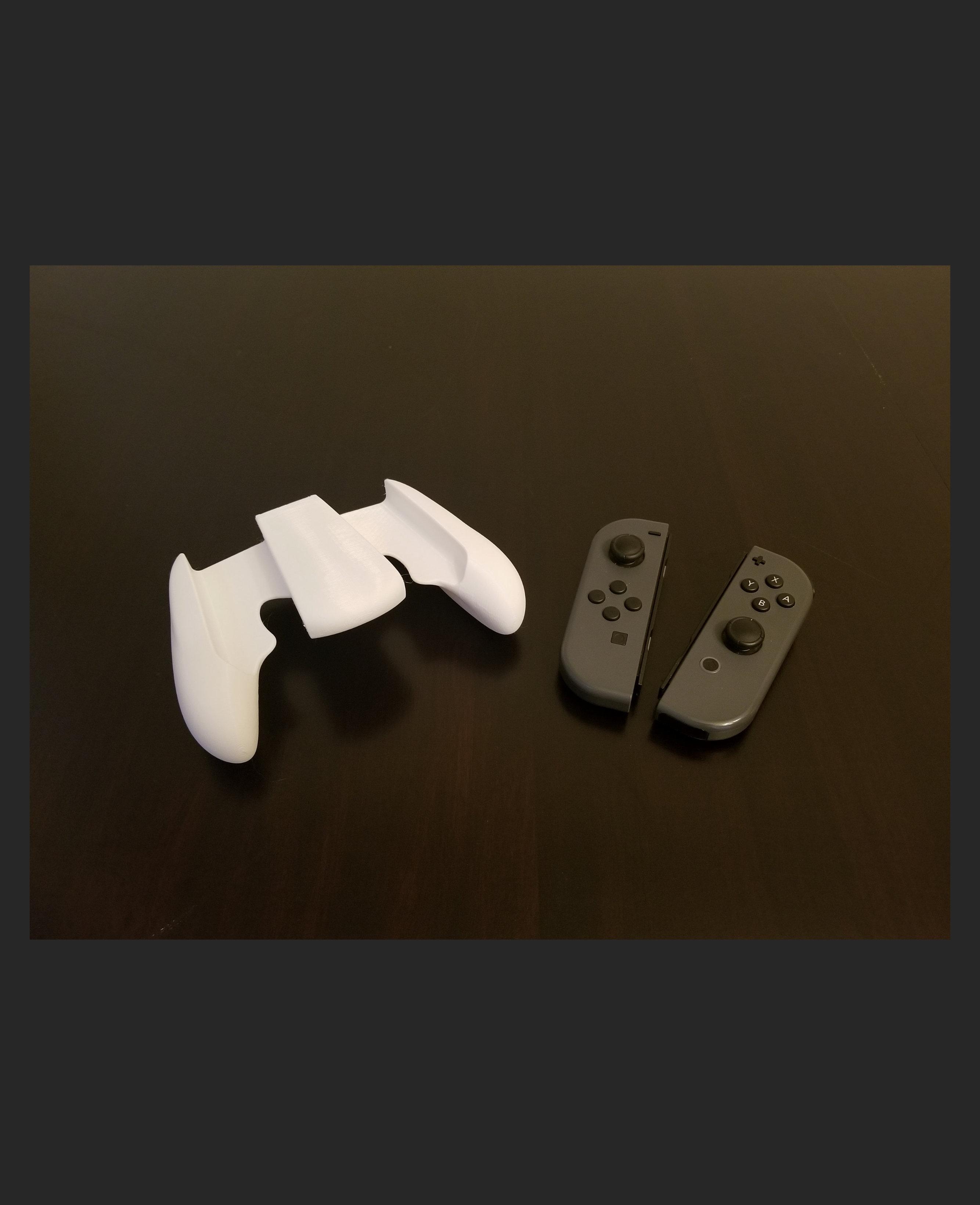 JoyCon Controller Grip 3d model