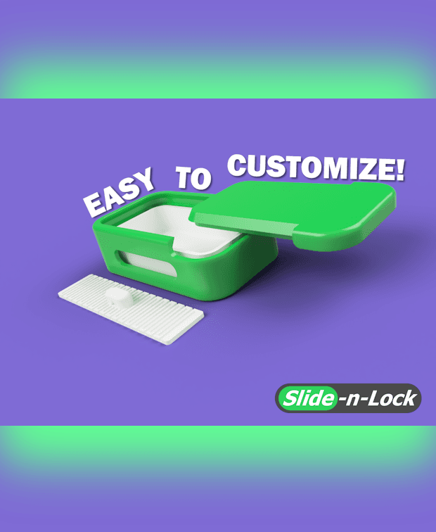 Slide-n-Lock Starter Box 3d model