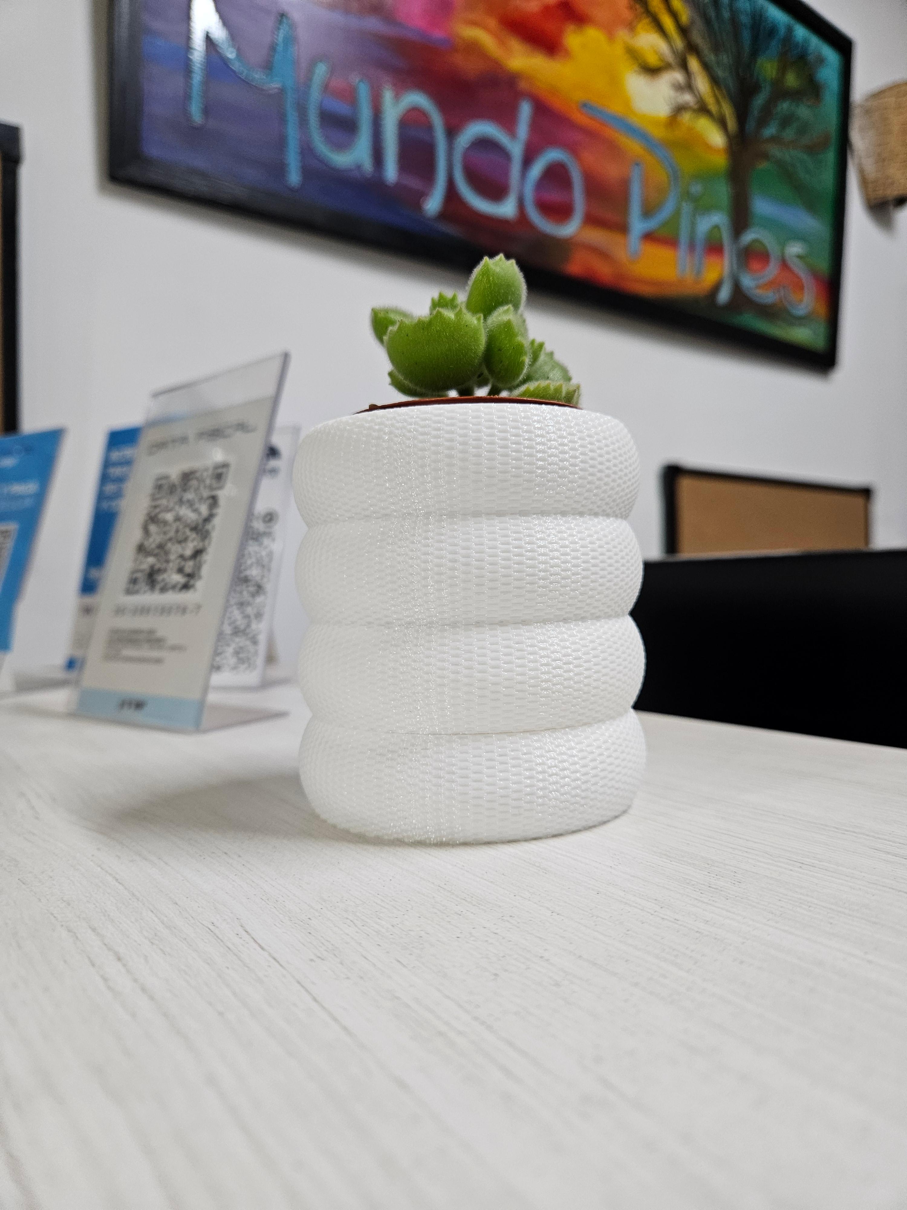 Bubble Weave Planter 3d model