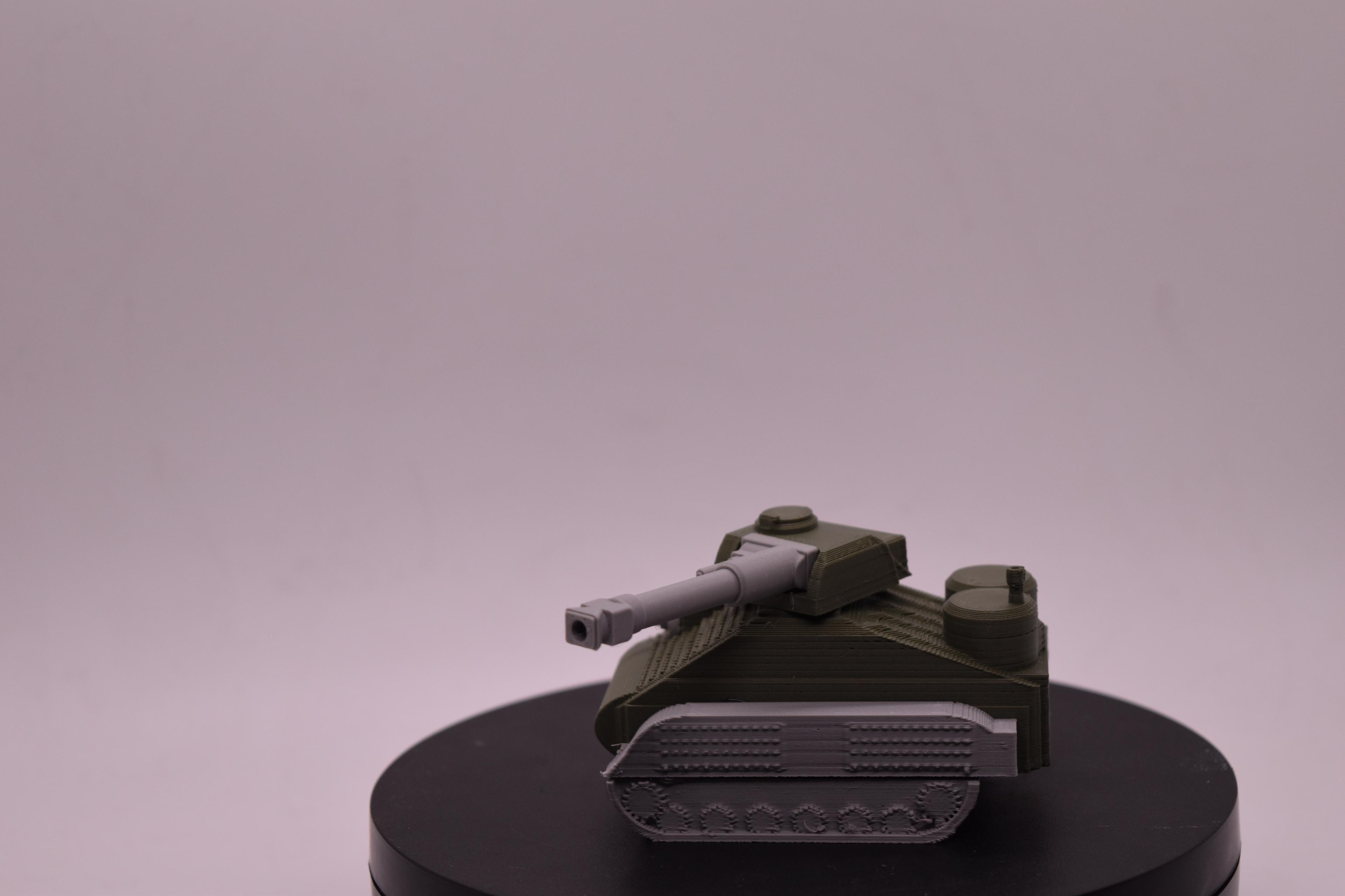 FHW: Chovel Tank prototype (Sherman tank) (BoD) 3d model