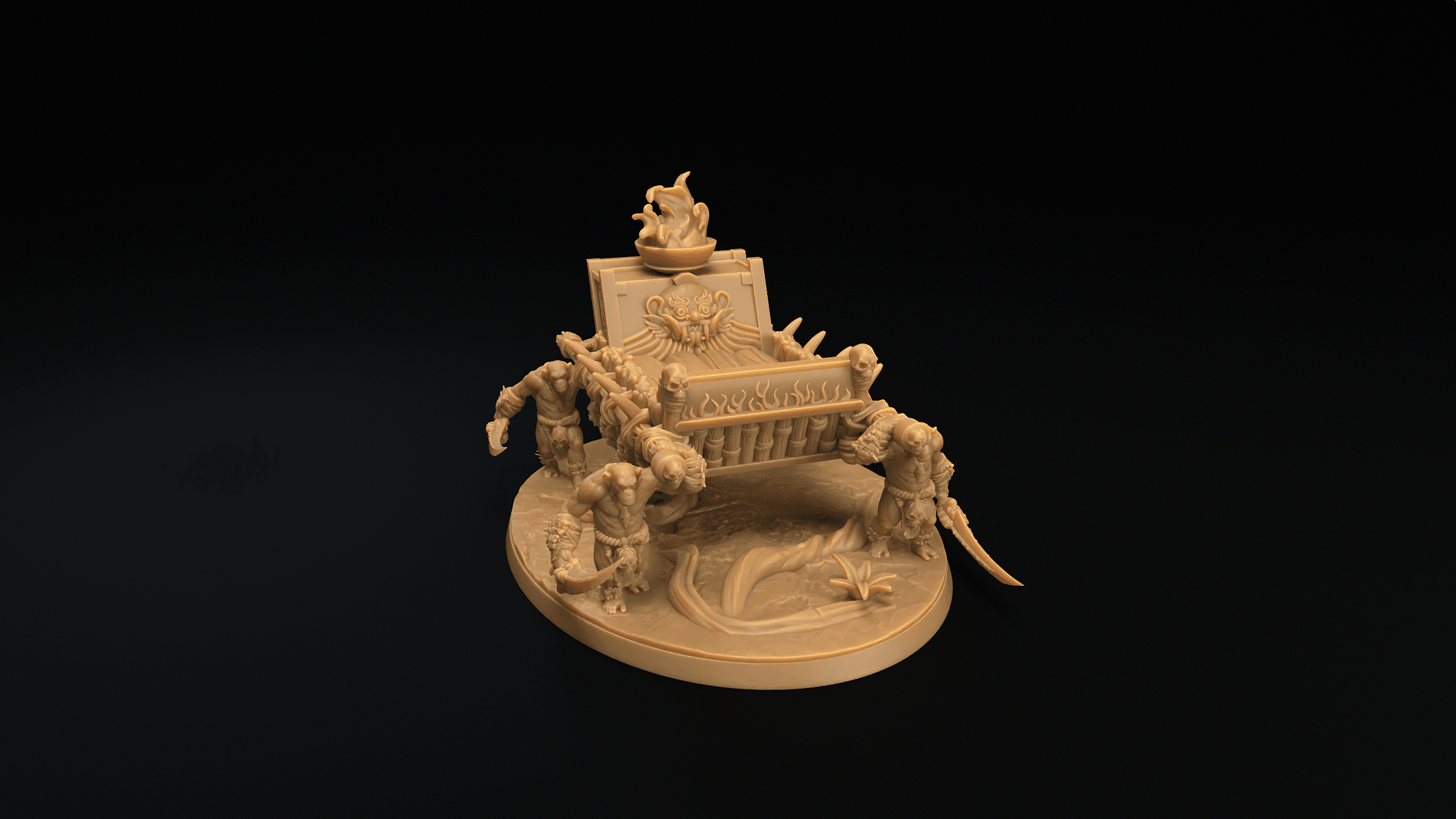 Bobokai Palanquin 3d model