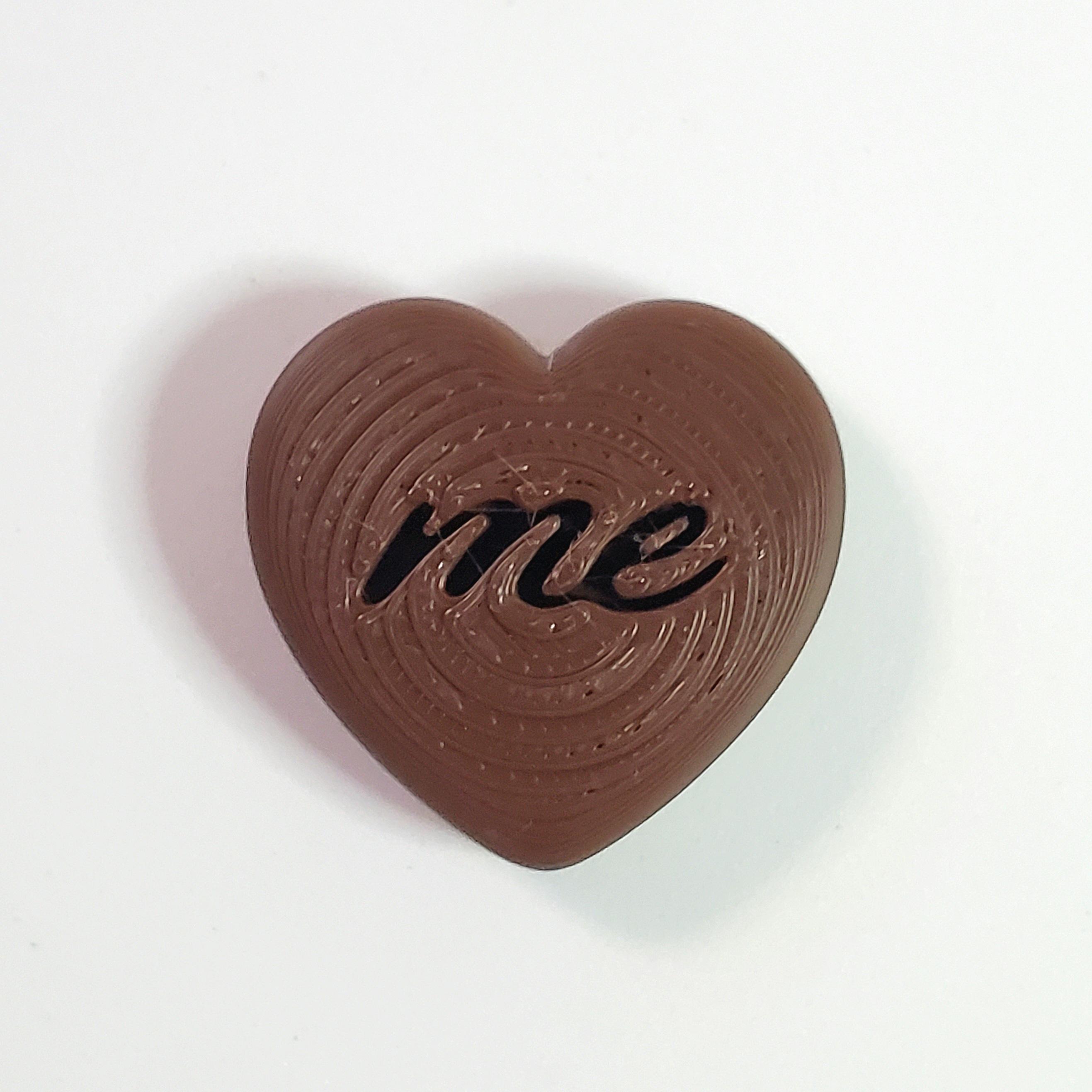 'Say You Love Me' Heart-Shape Chocolate Candies for Valentine's Day :: Delicious Desserts! 3d model