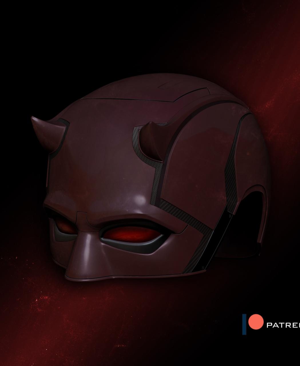 Daredevil cowl 3d model