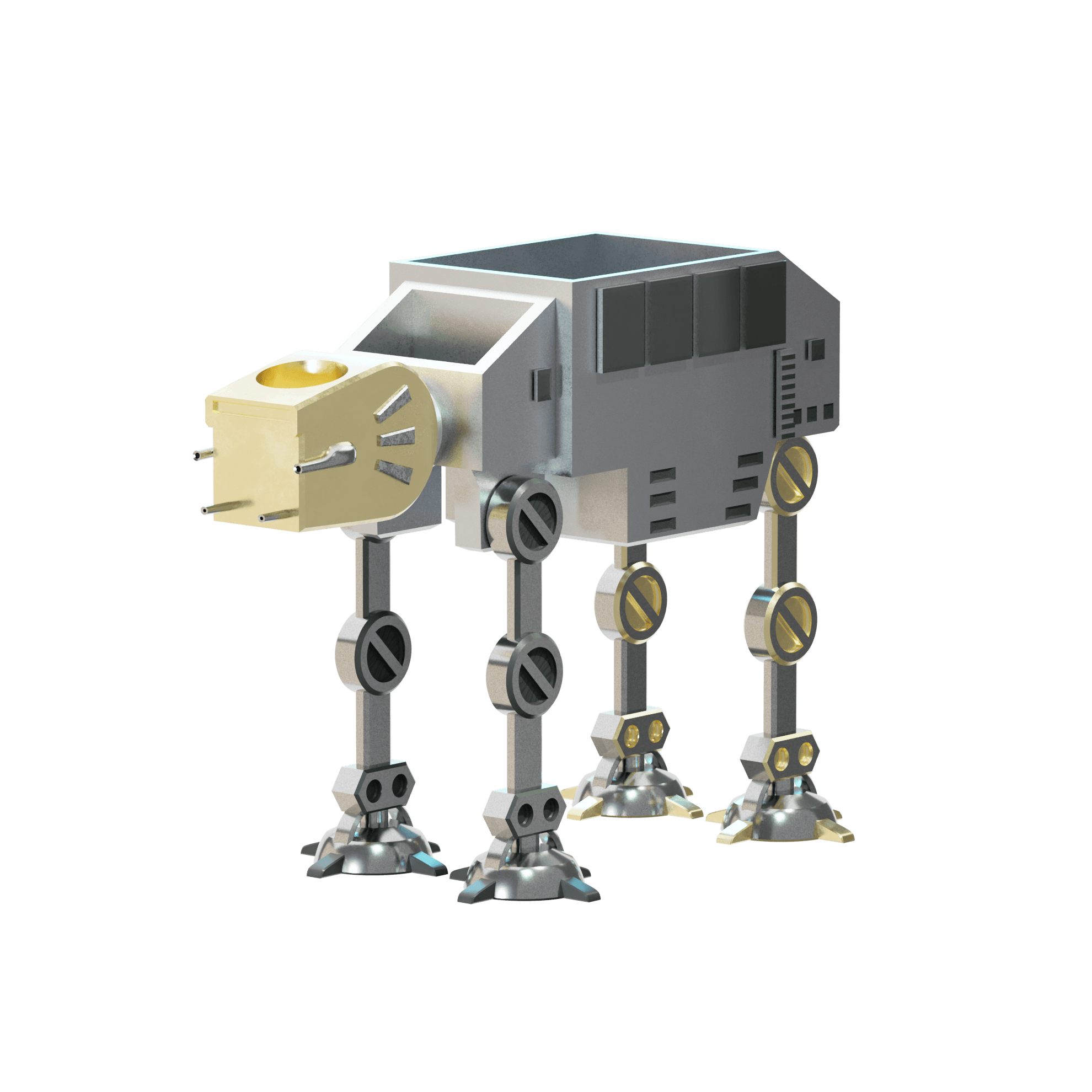 AT-AT Walker Chair Caddy 3d model