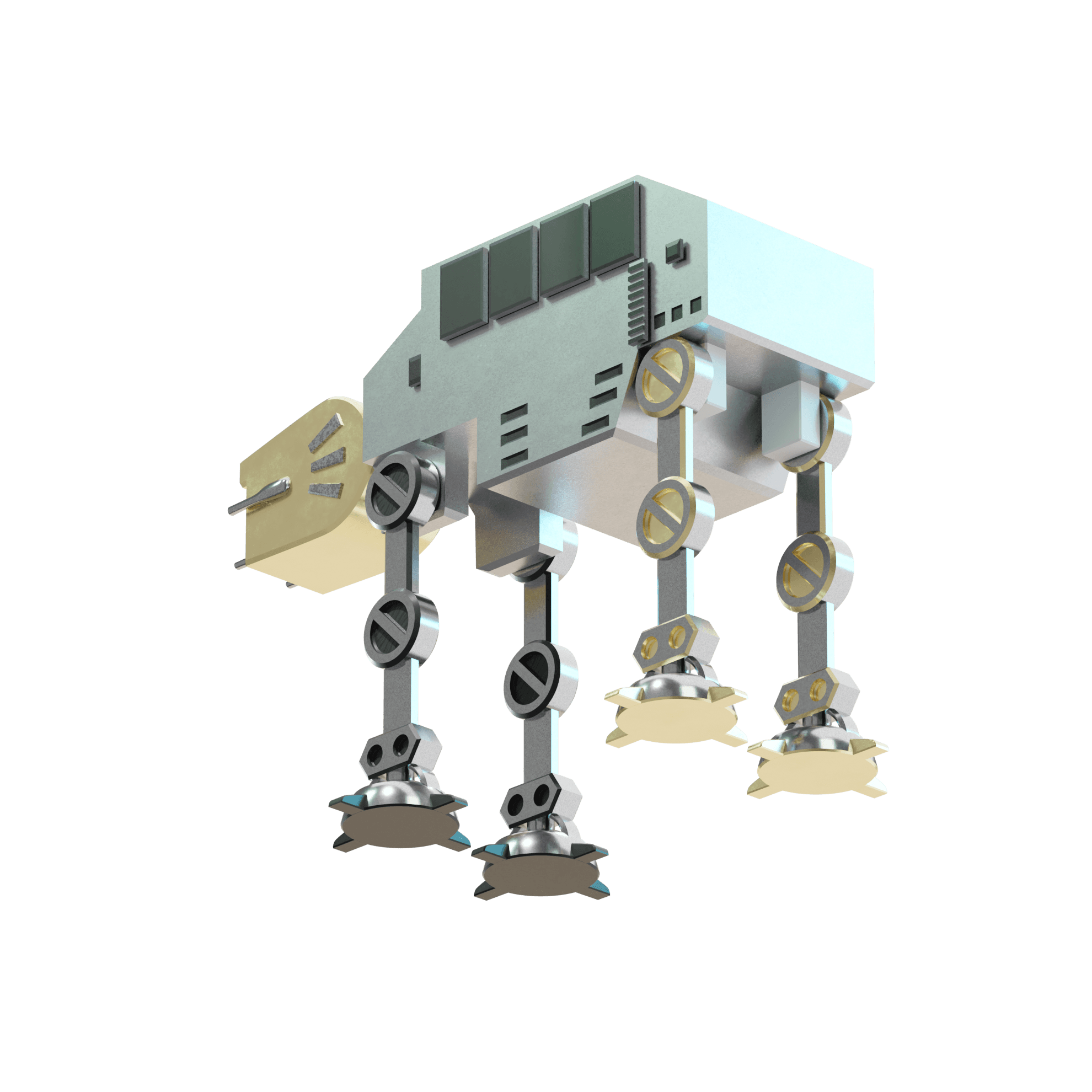 AT-AT Walker Chair Caddy 3d model