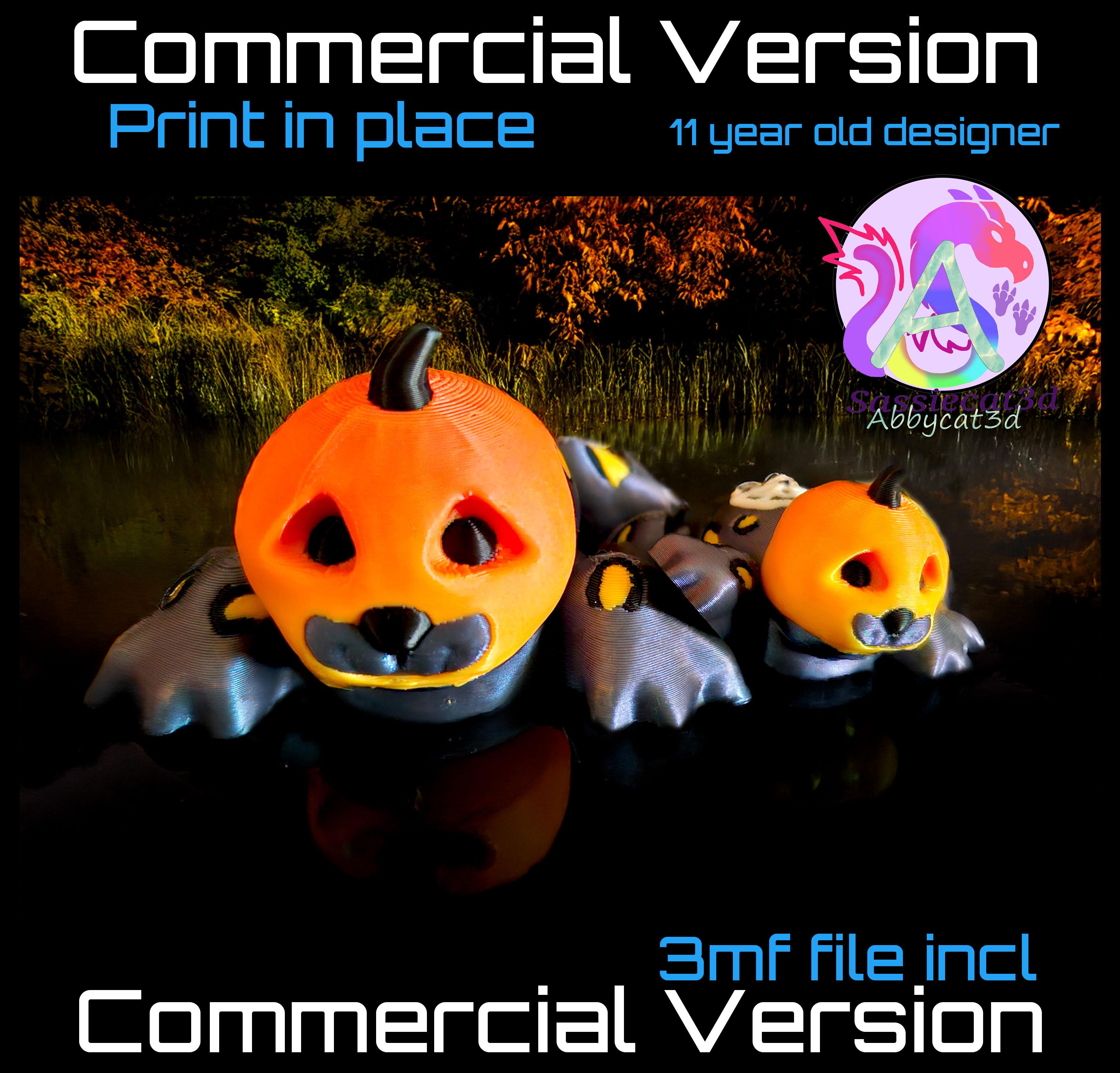 Bob the Halloween Seal *Commercial Version* 3d model