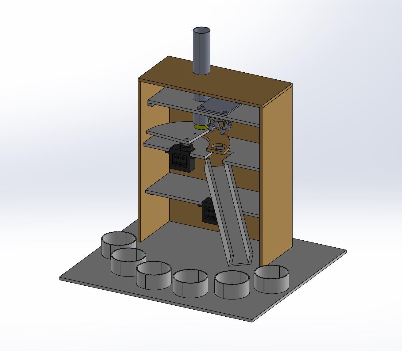 Color Sorting Machine 3d model