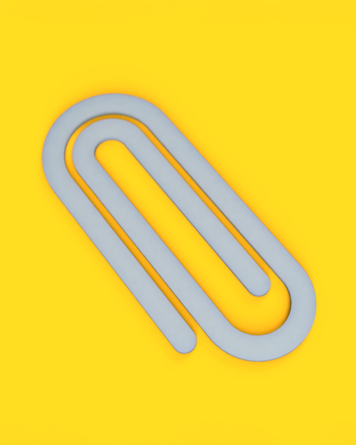 Paperclip Bookmark/Paper Clip 3d model