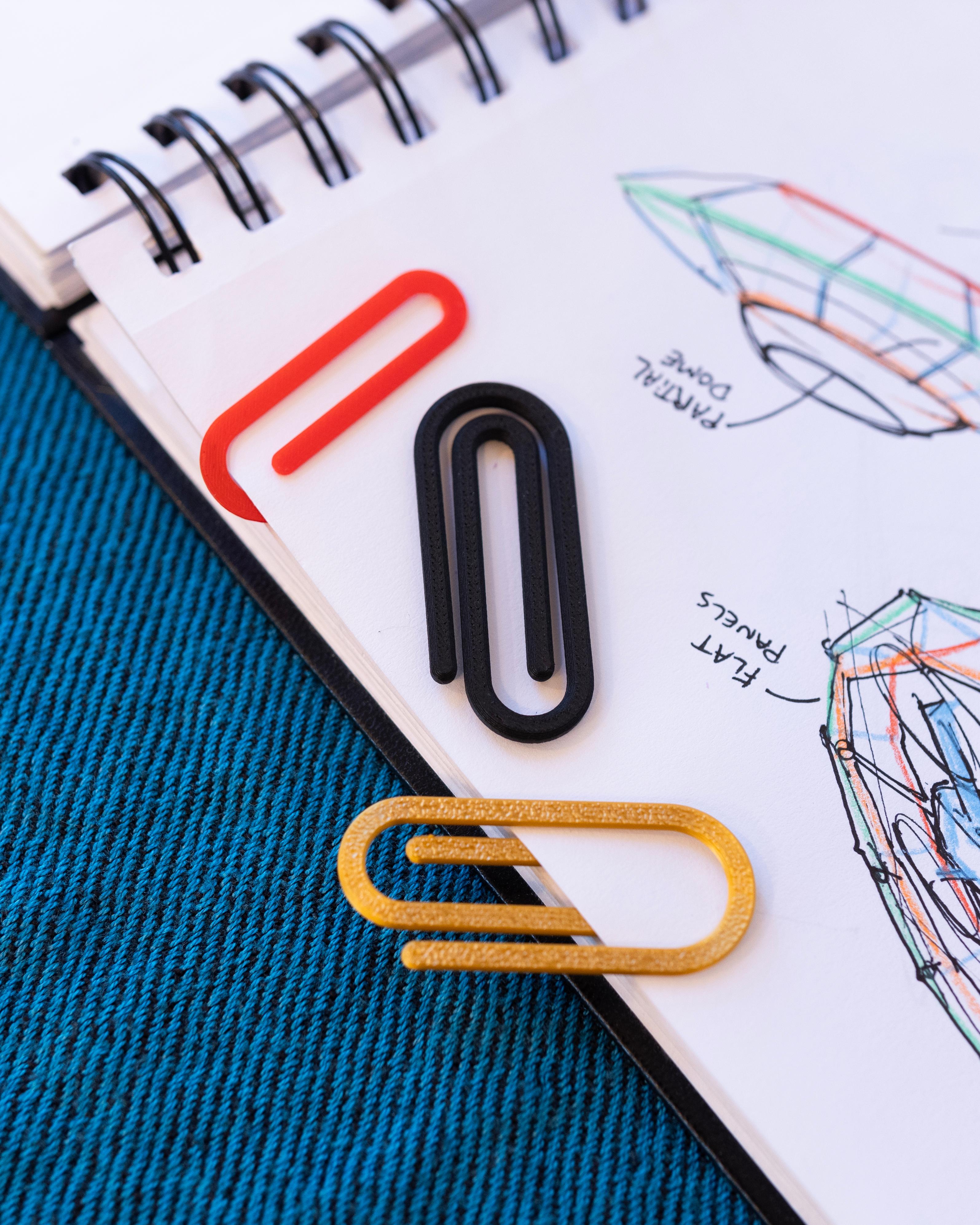 Paperclip Bookmark/Paper Clip 3d model