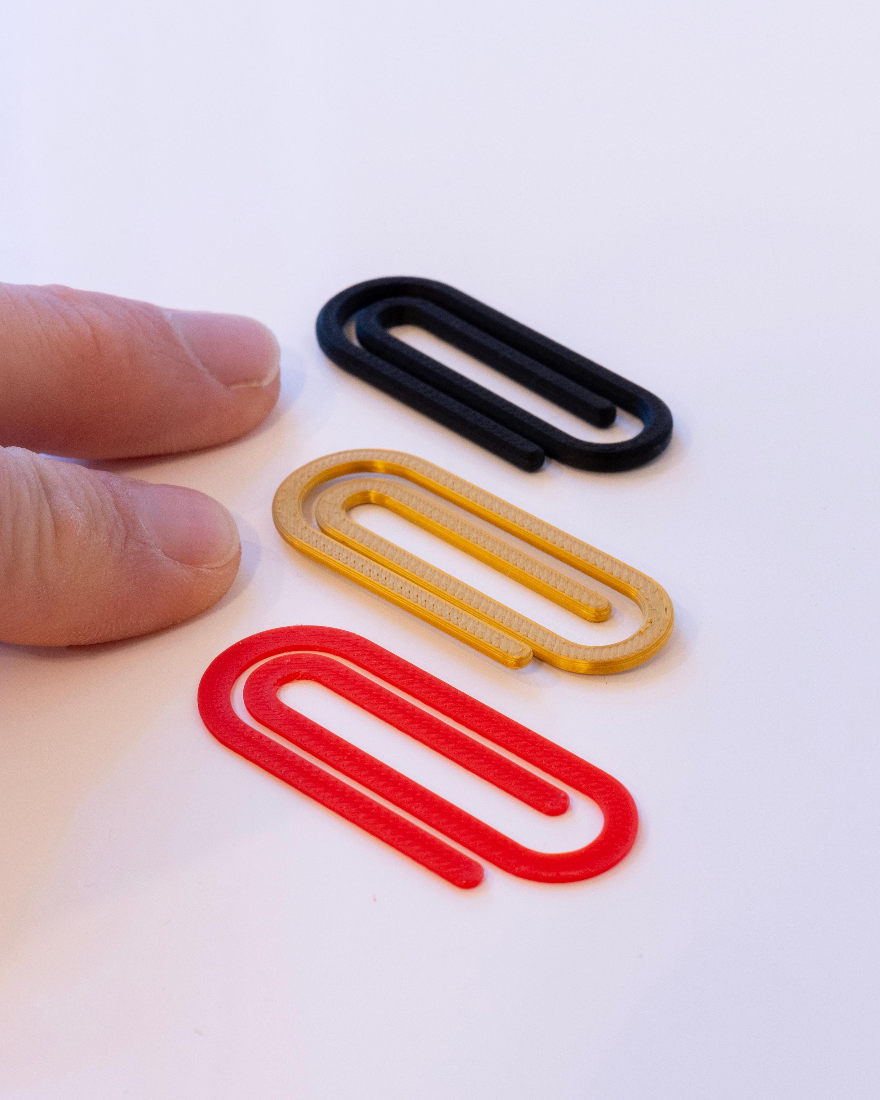 Paperclip Bookmark/Paper Clip 3d model