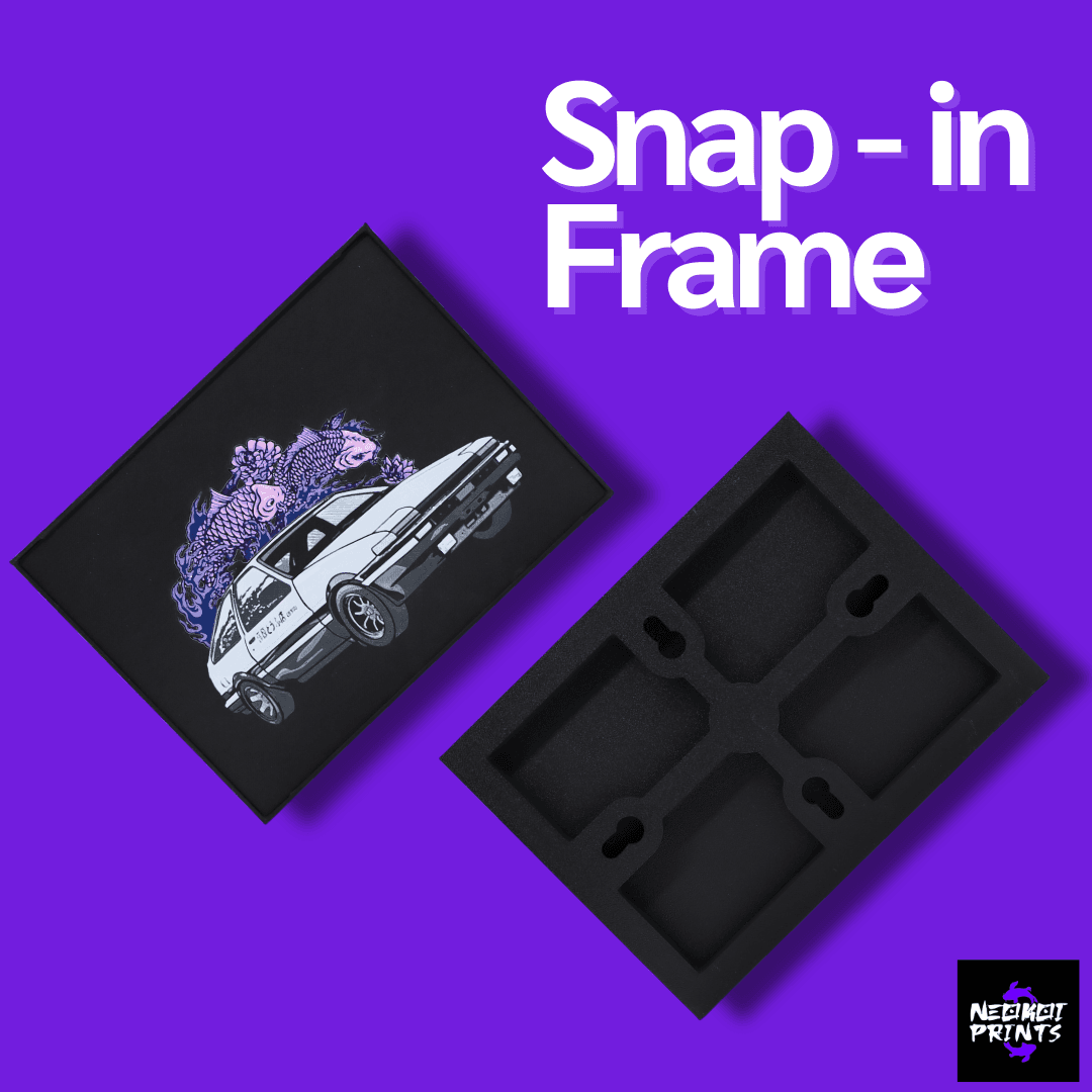 Framed AE86 3d model