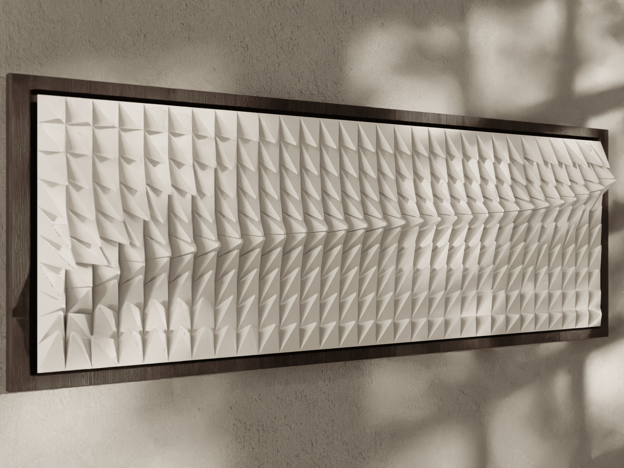 3D Wall Sculpture, The Sinusoidal Line 3d model