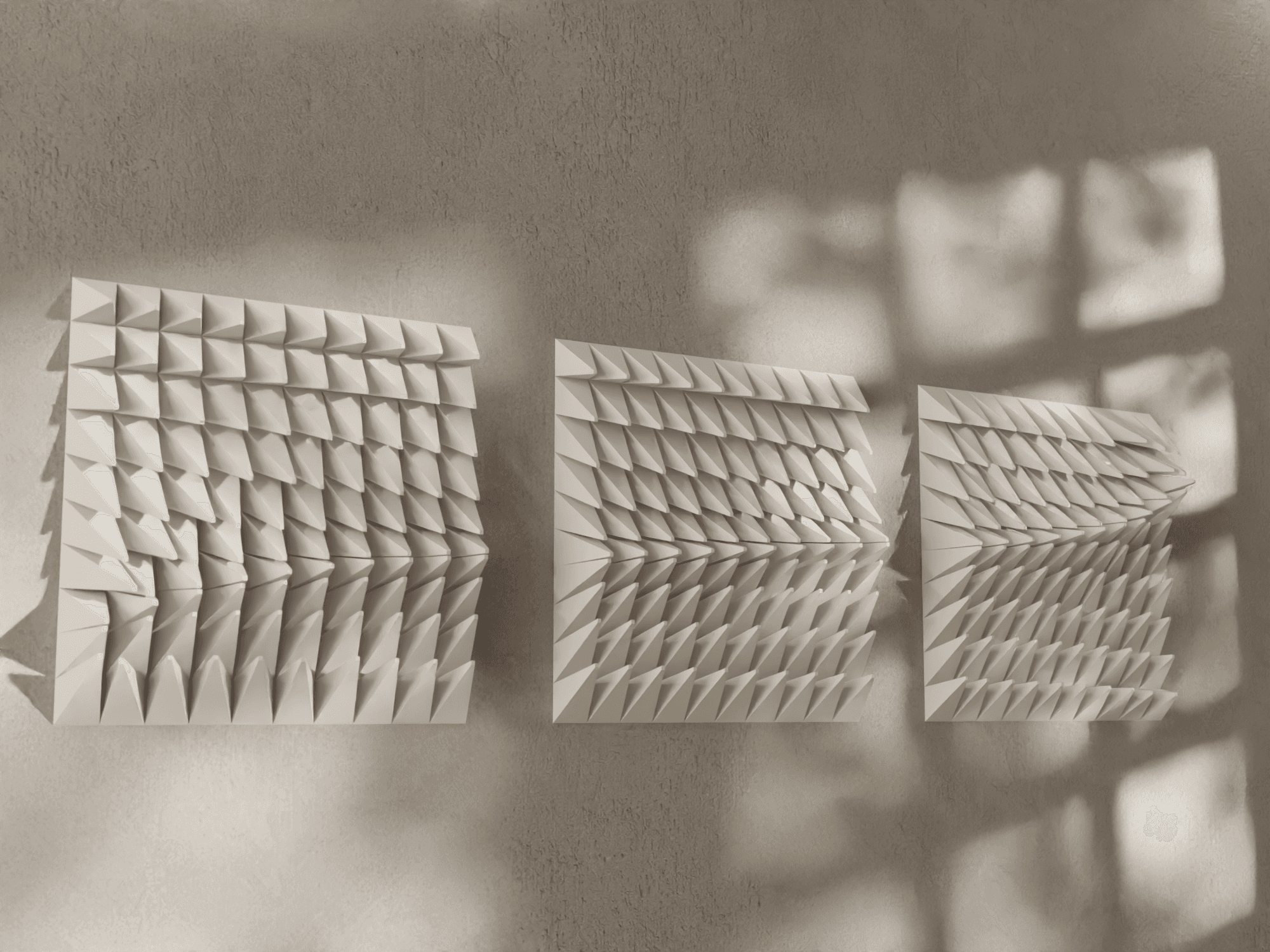 3D Wall Sculpture, The Sinusoidal Line 3d model