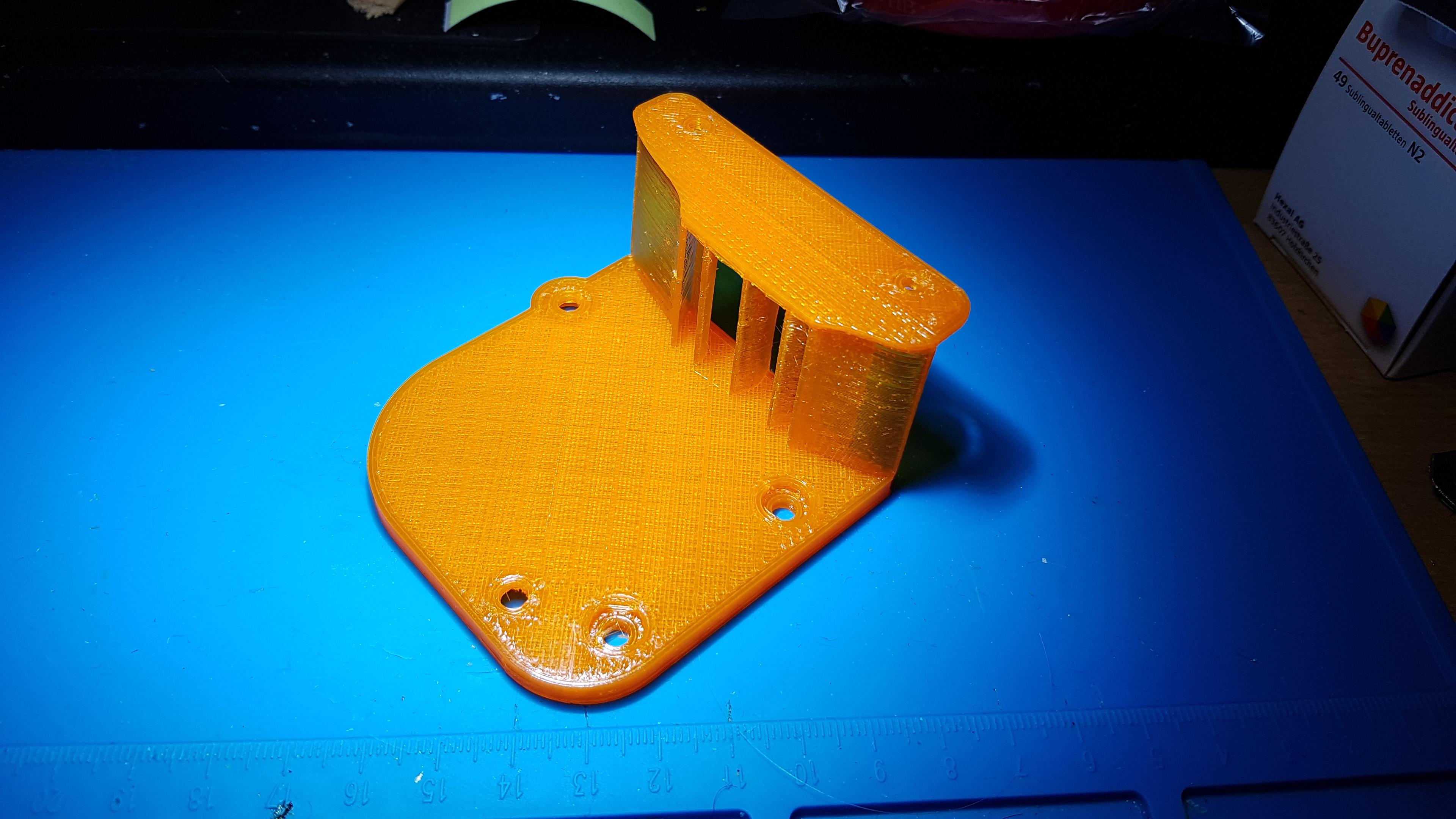 Radial Fan Holder for heatsinks 3d model