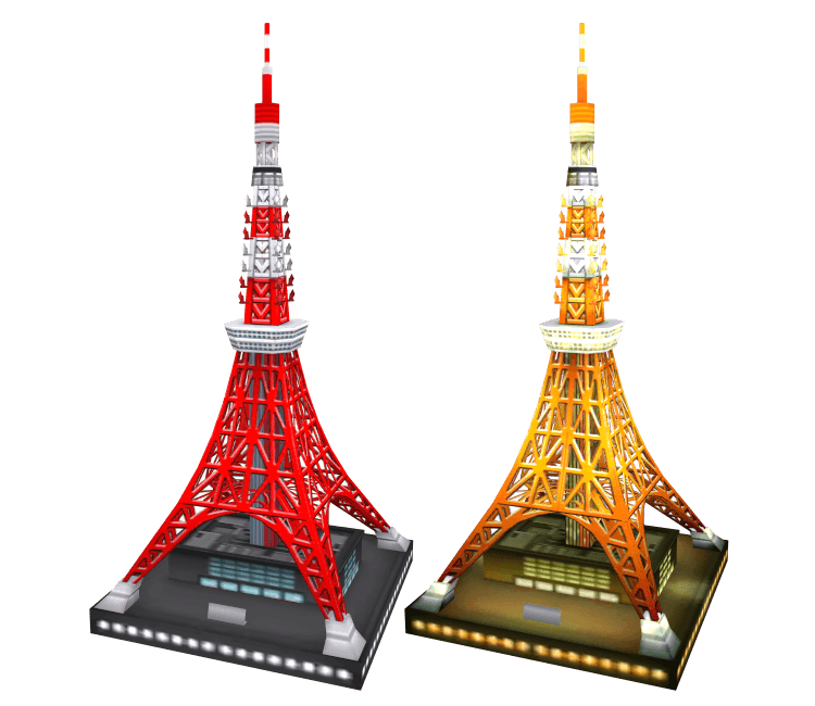 Tokyo Tower 3d model