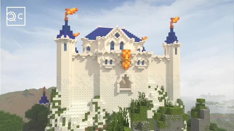 Minecraft Sorceress Castle 3d model