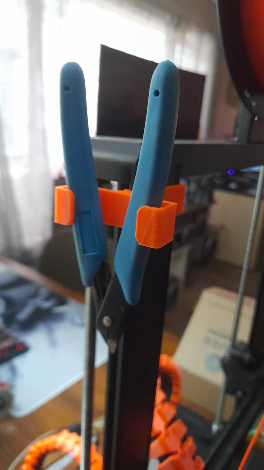 Filament Cutter Holder - Ender 3 V3 SE & KE 3d model