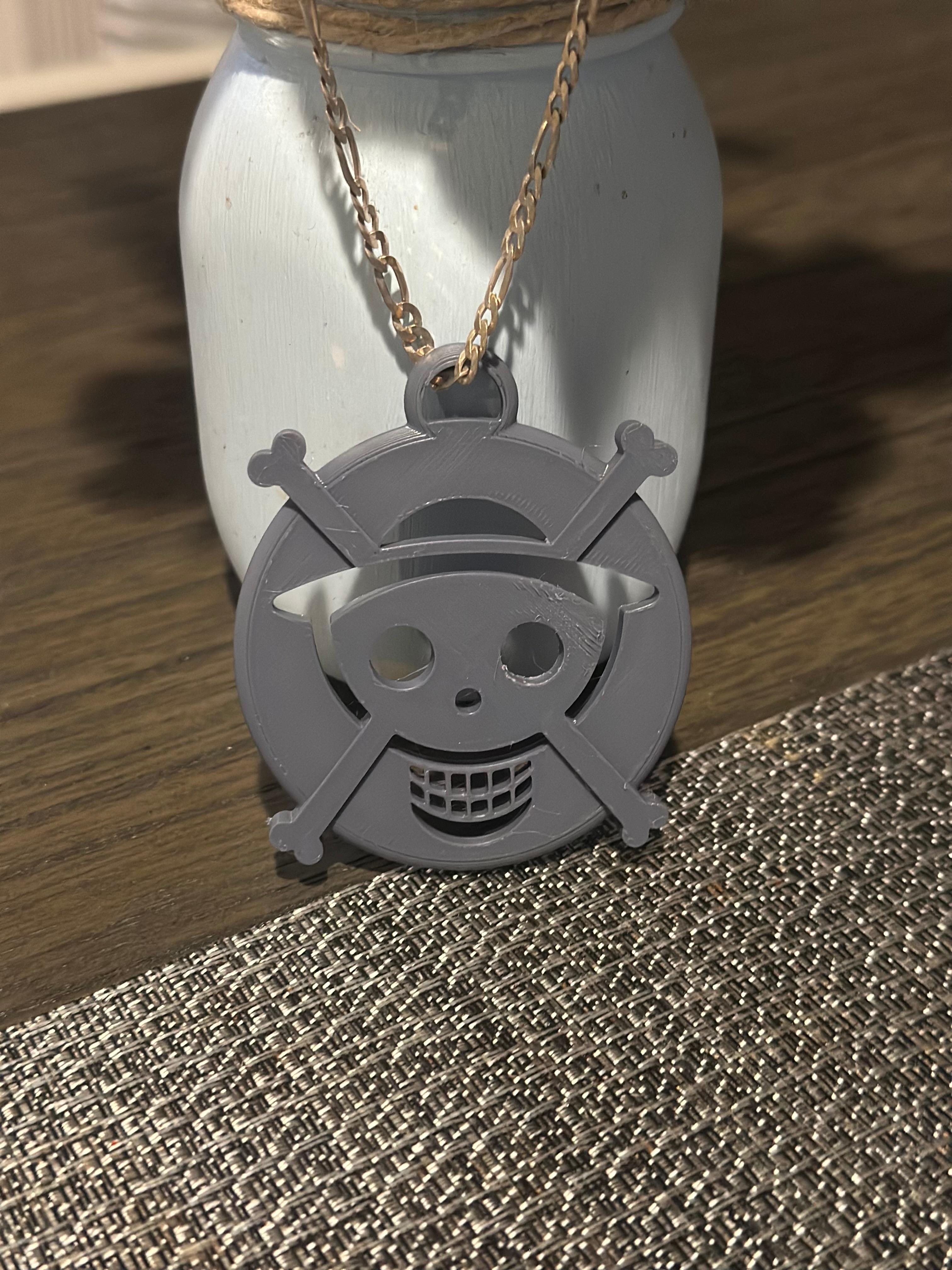 Strawhat Necklace 3d model