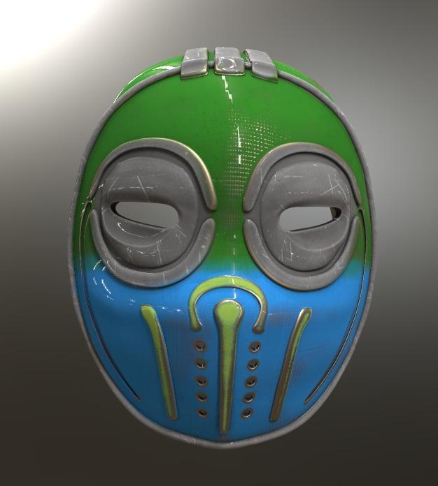 Thor Ragnarok Sakaar Junker Mask 3d model