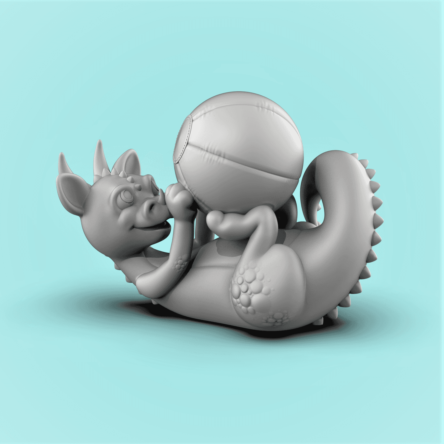 Benny the Baby Dragon 3d model