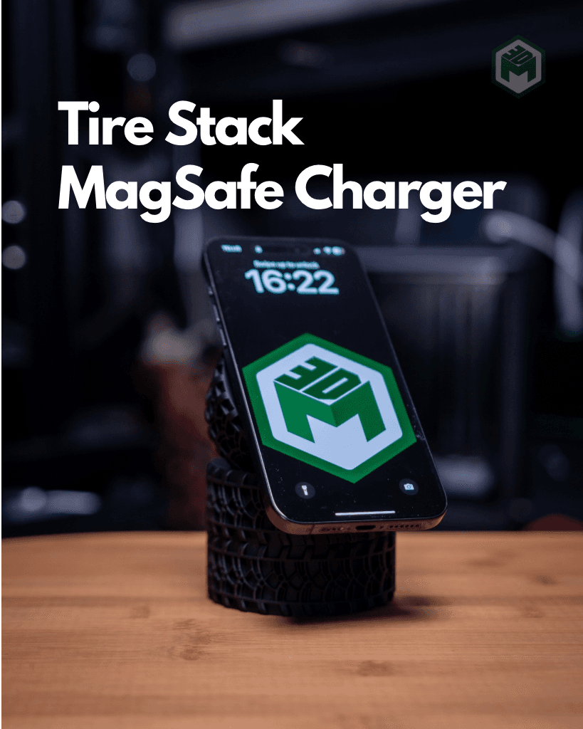 Tire Stack MagSafe Charger | Early Access & Commercial License 3d model