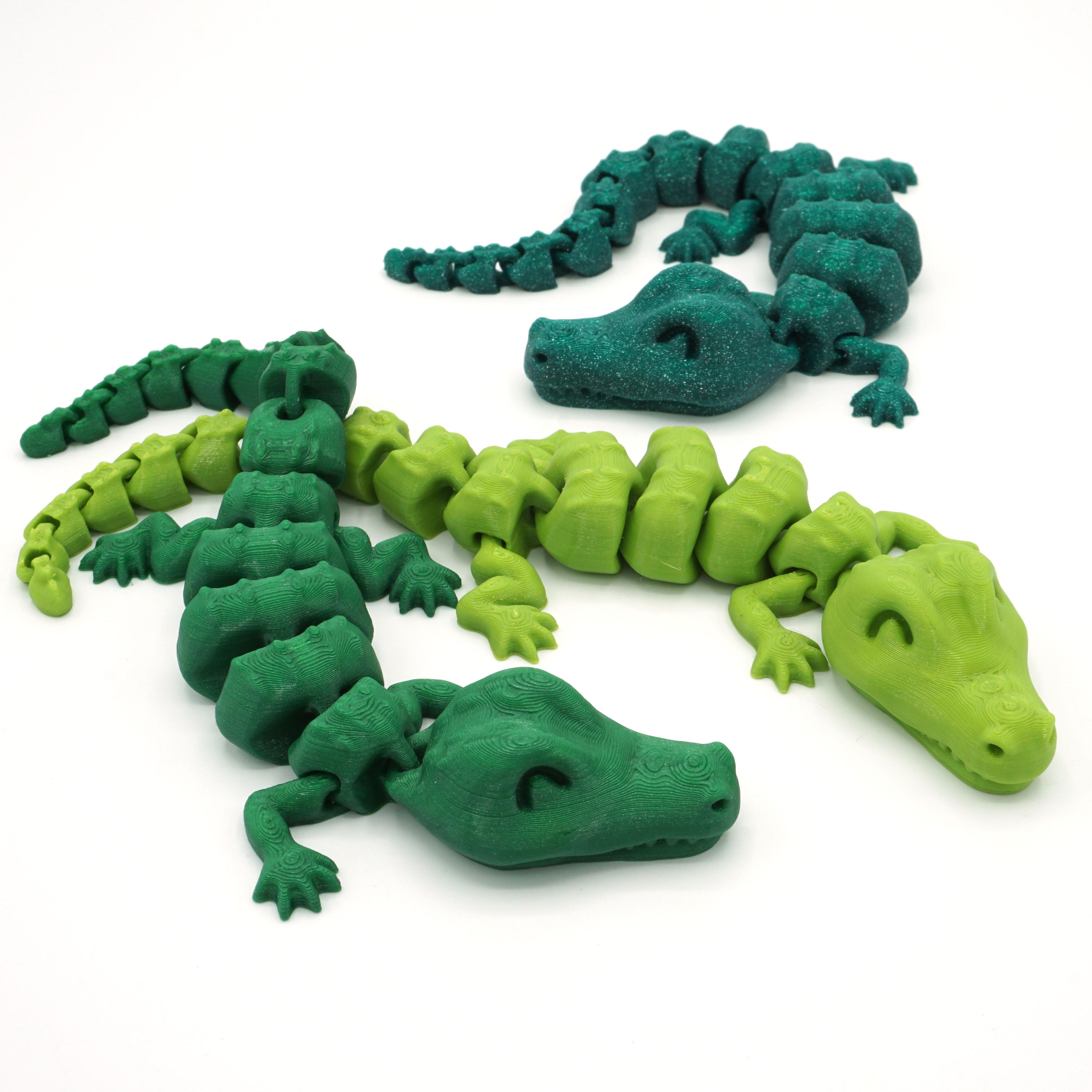 Articulated Alligator 3d model