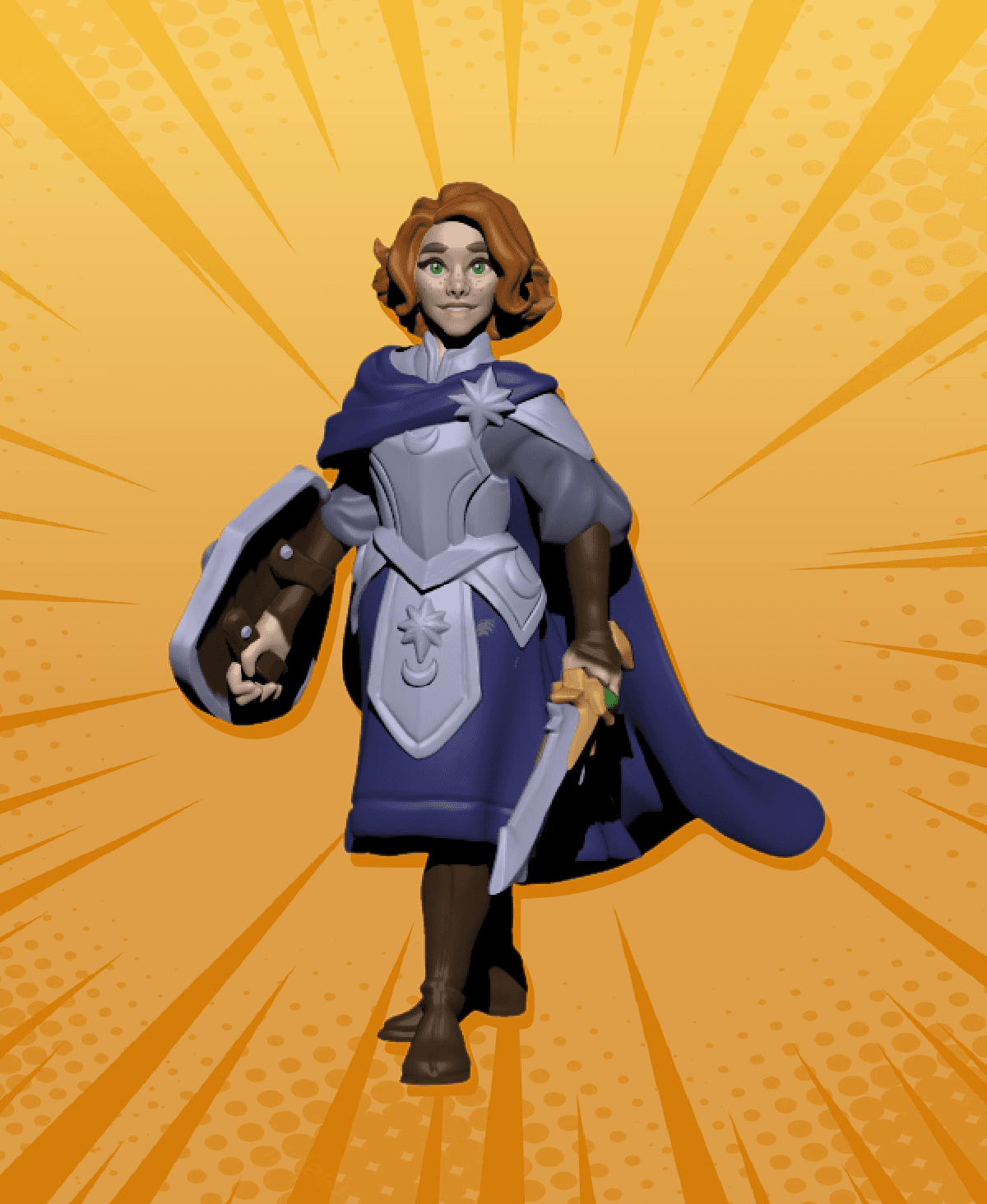 Magdalen, Twilight Cleric [Pre-Supported]  3d model