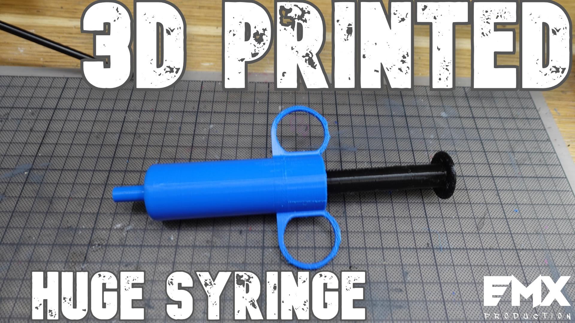 Huge Syringe 3d model