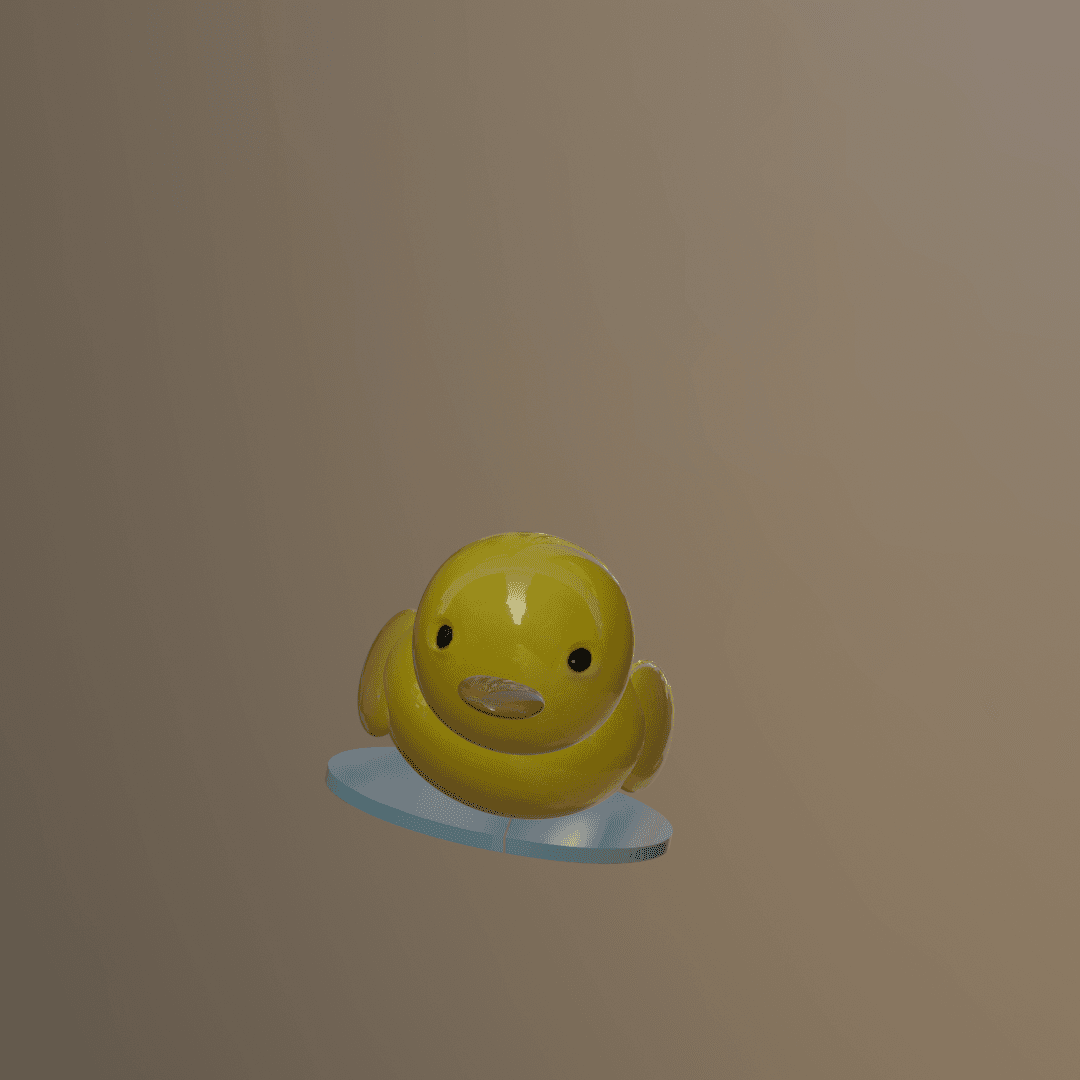 Little Duck 3d model