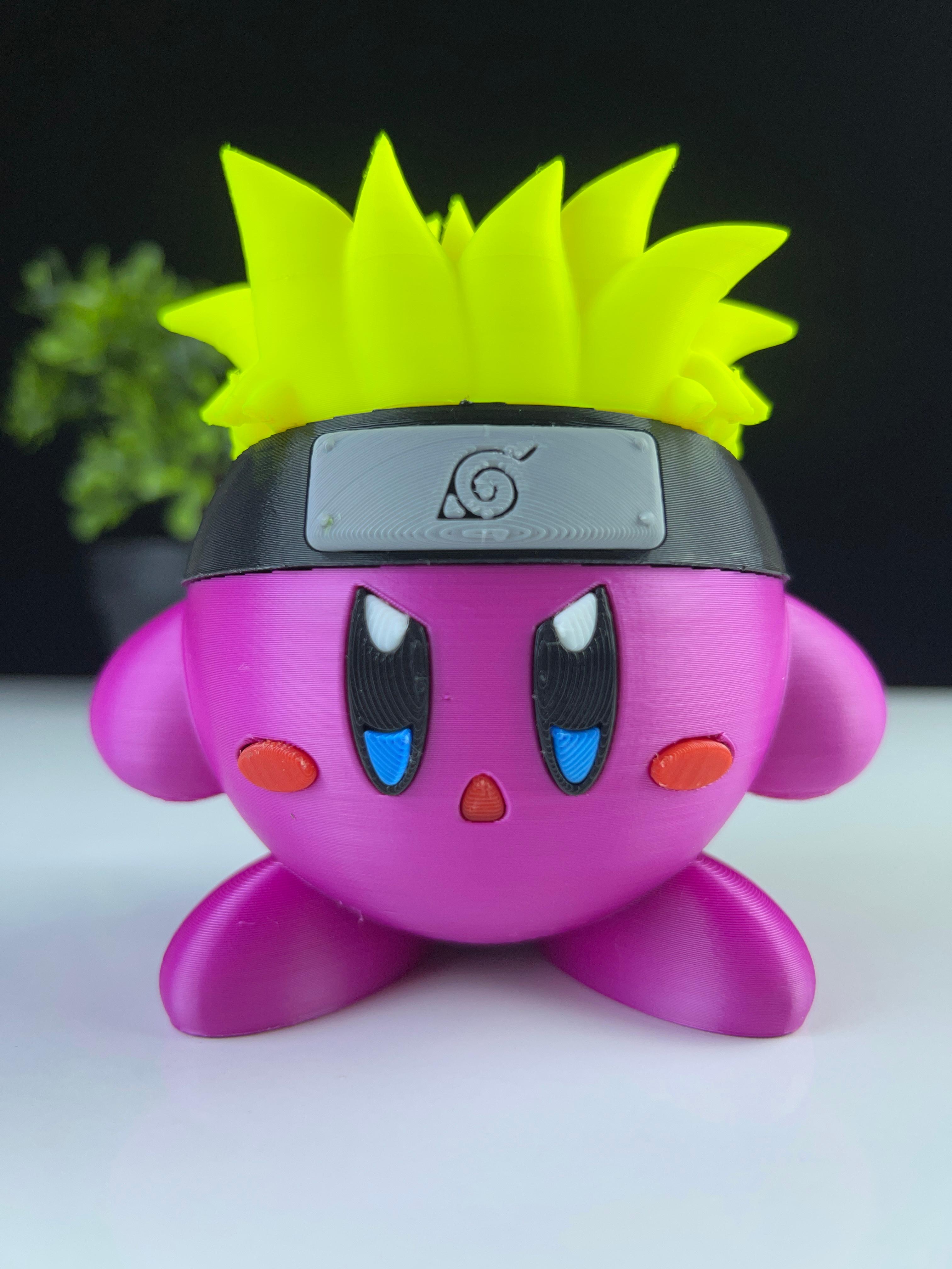 naruto kirby  3d model