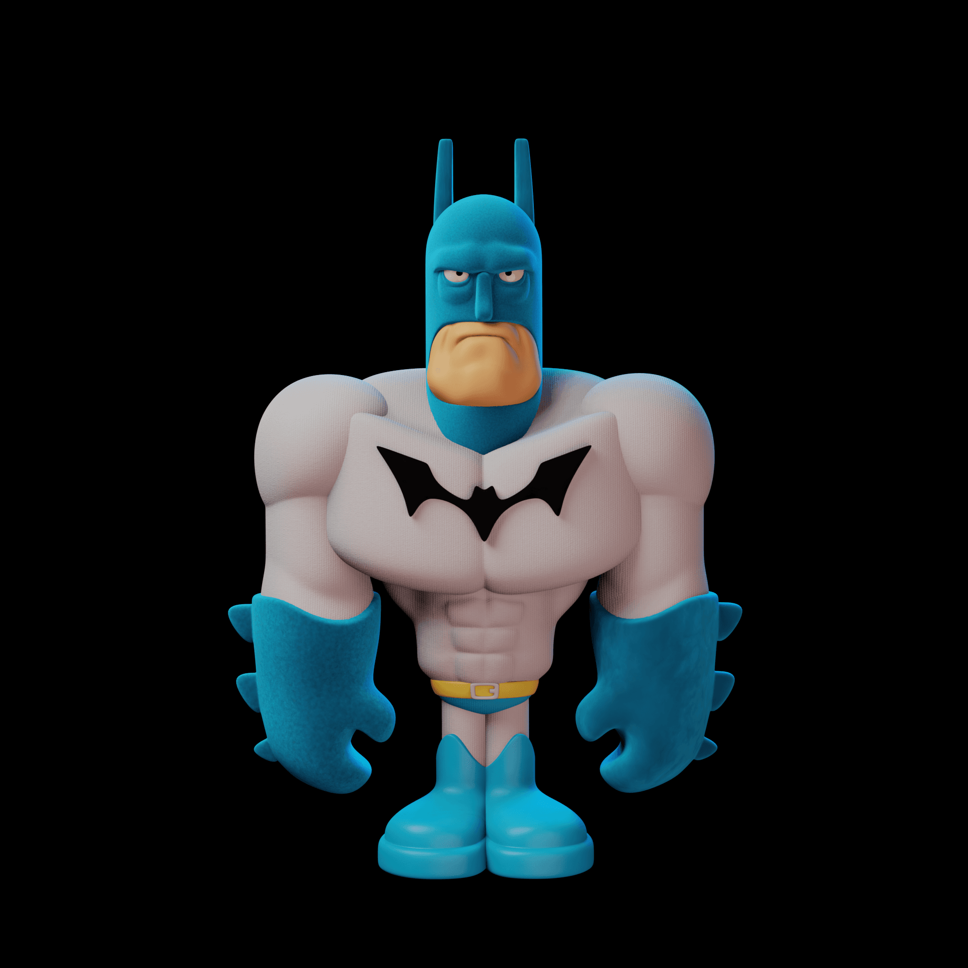 Stylized Batman 3d model