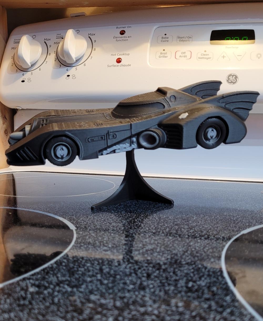 1989 Batmobile Kit (No Support, No AMS, No Glue) 3d model