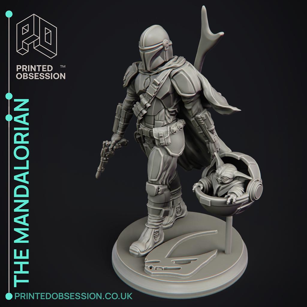 The Mandalorian - Star Wars Fan Art 3d model