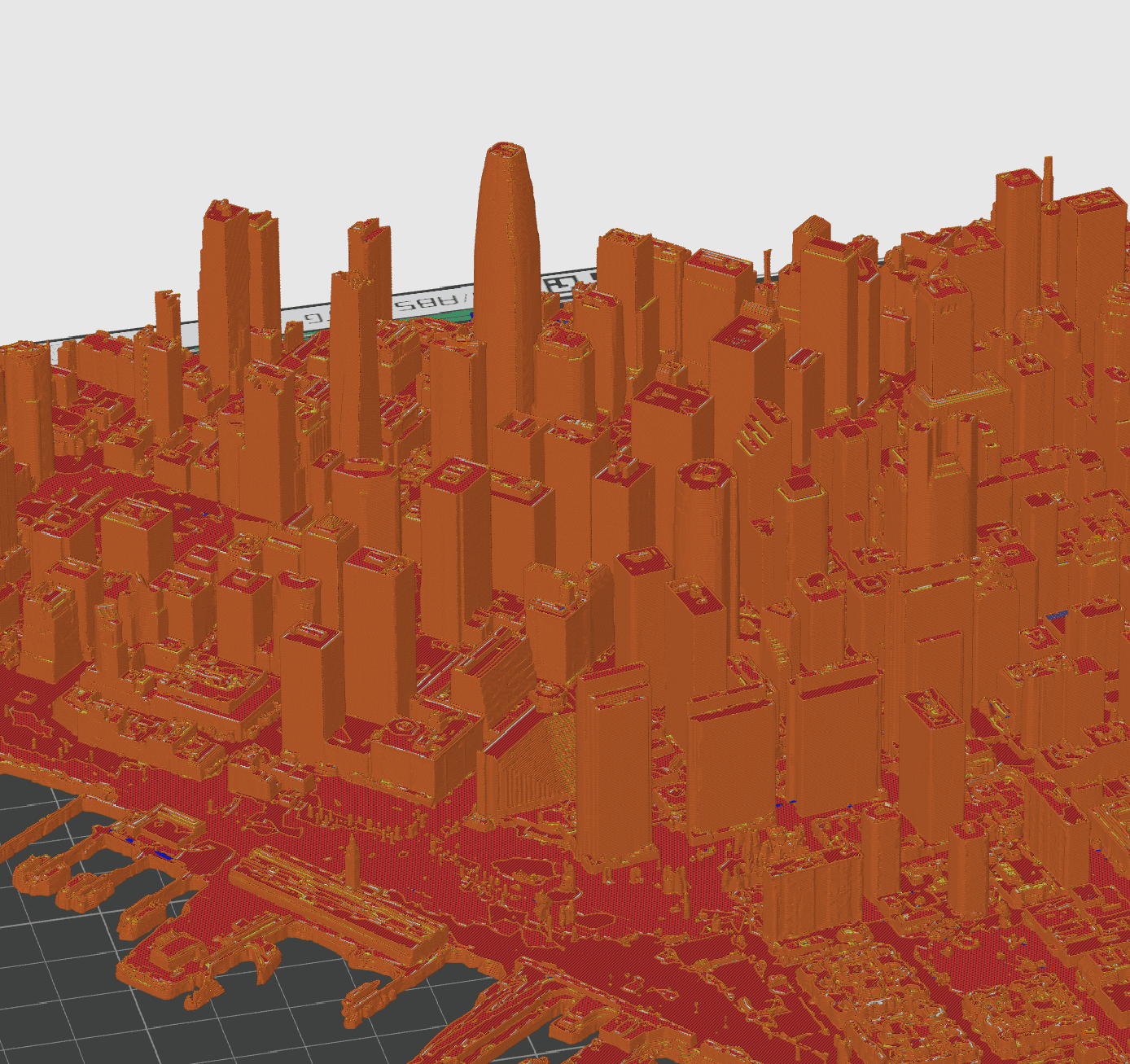 San Francisco, CA - Small, Medium, and Large 3d model