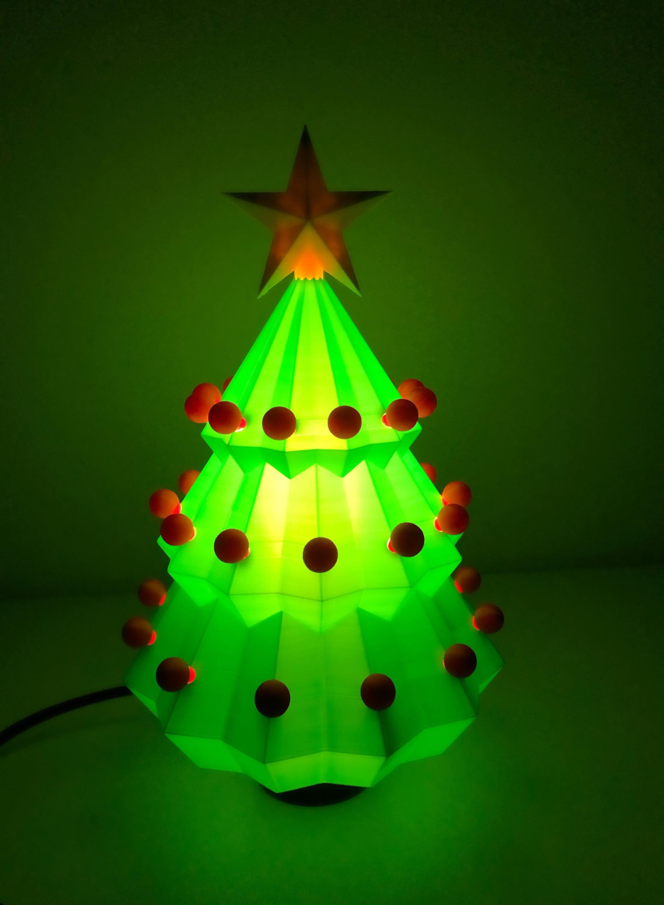 Christmas Tree Lamp 3d model