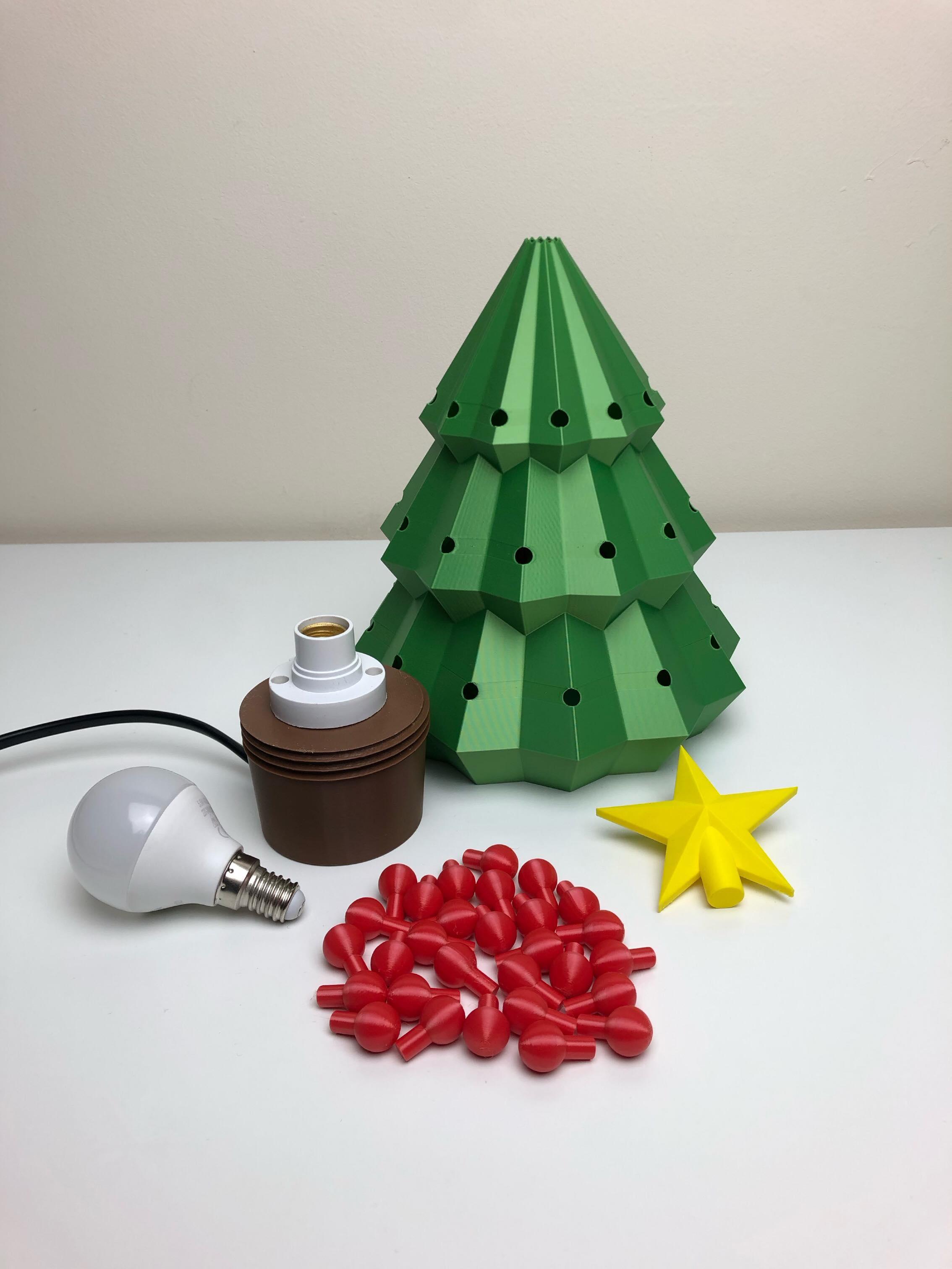 Christmas Tree Lamp 3d model