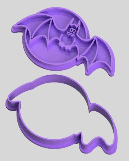 Bat Halloween 3d model