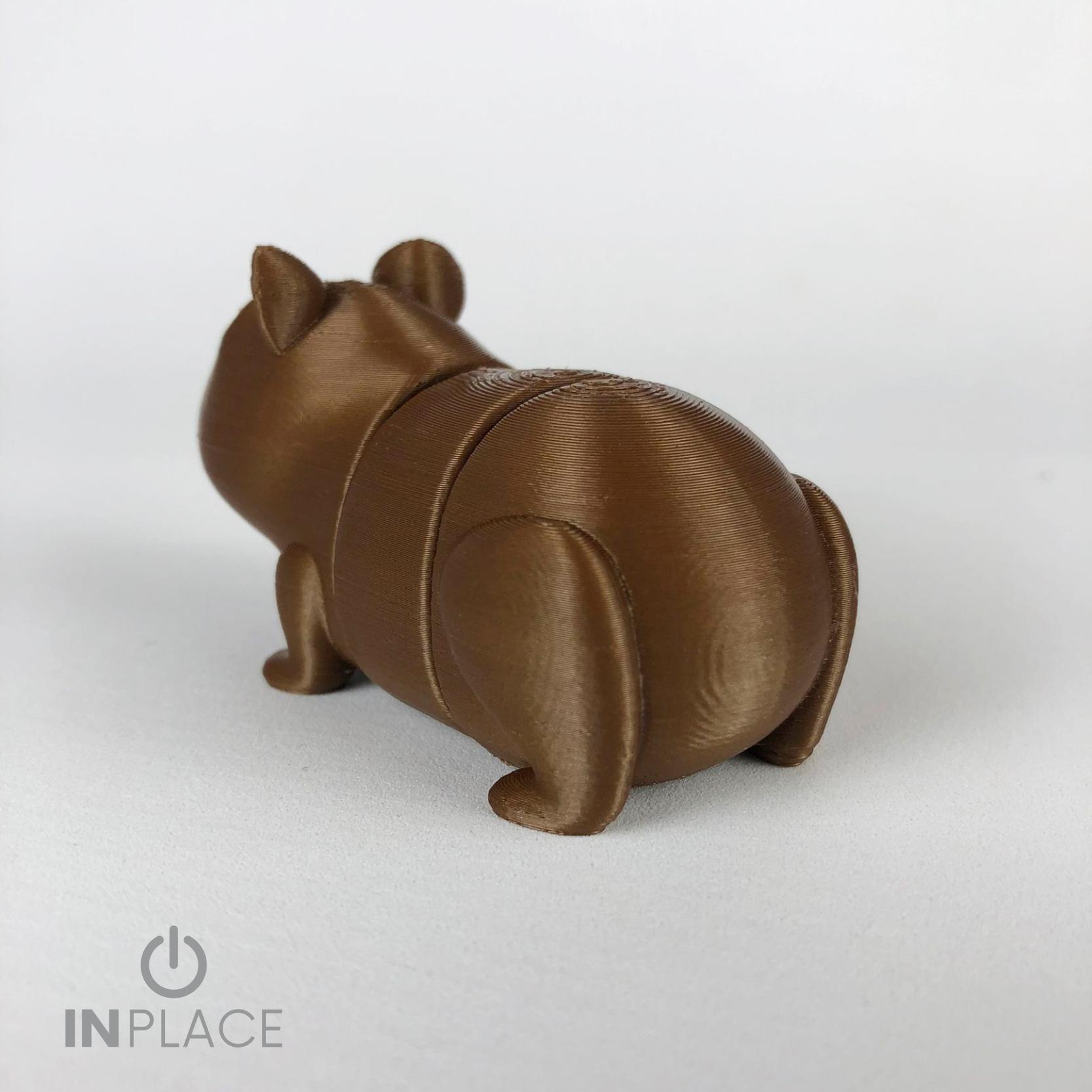 Cute Guinea Pig Articulated 3d model