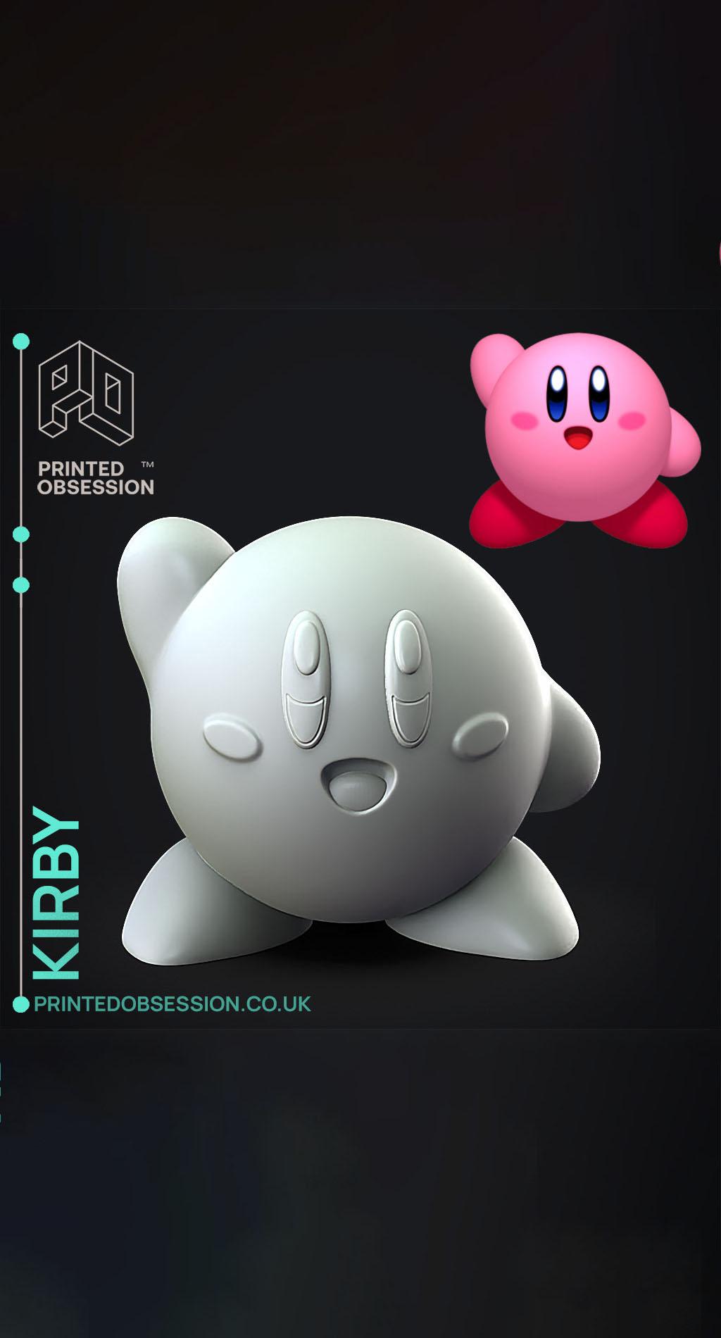 Kirby Wave - Kirby's Adventure - Fan Art 3d model