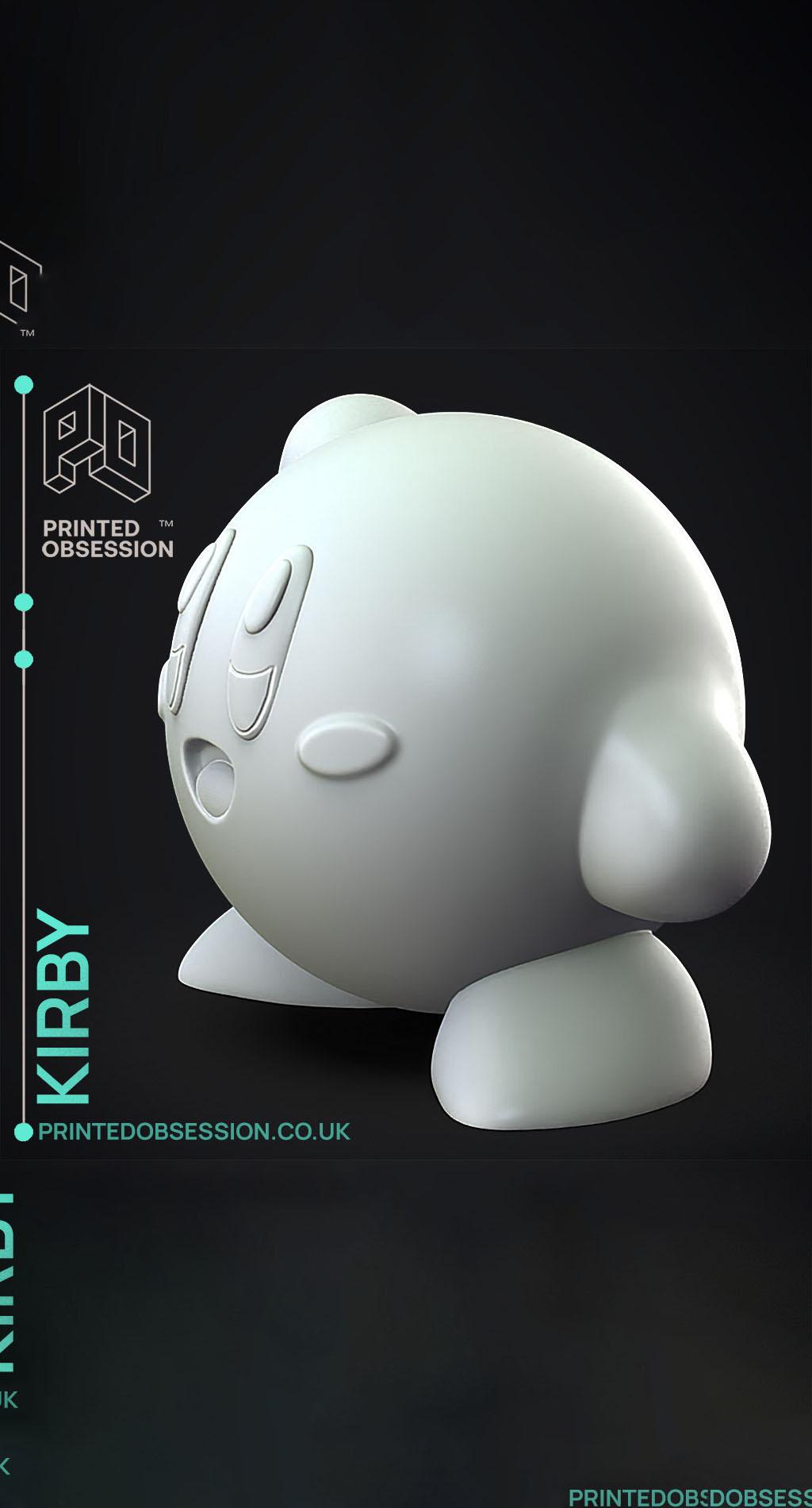 Kirby Wave - Kirby's Adventure - Fan Art 3d model