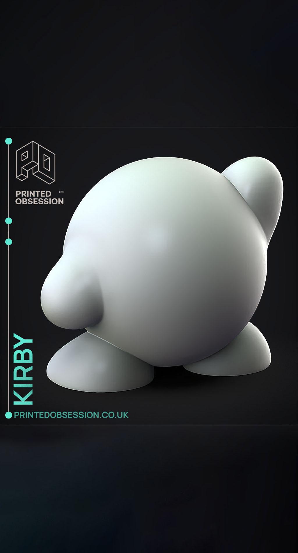 Kirby Wave - Kirby's Adventure - Fan Art 3d model