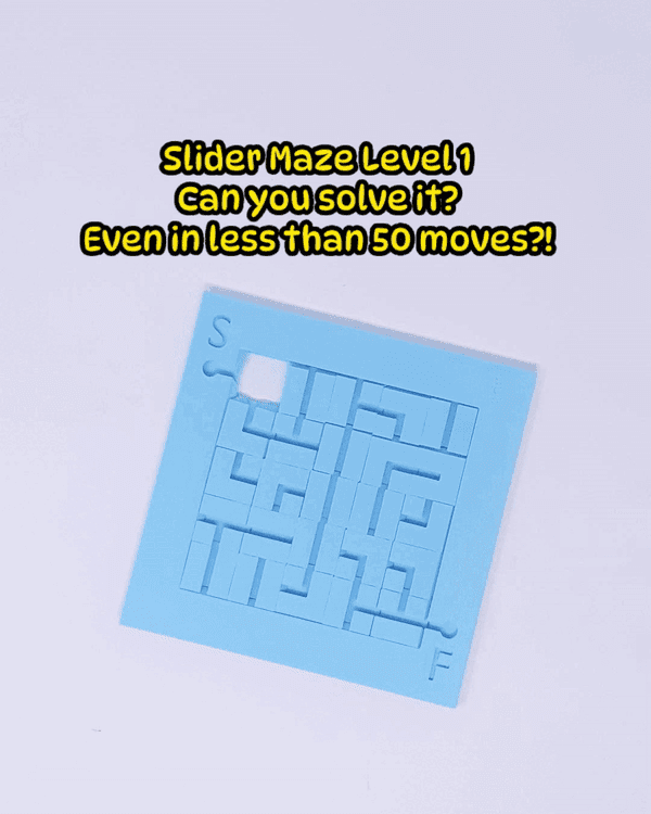 Slider Maze Level 1 3d model