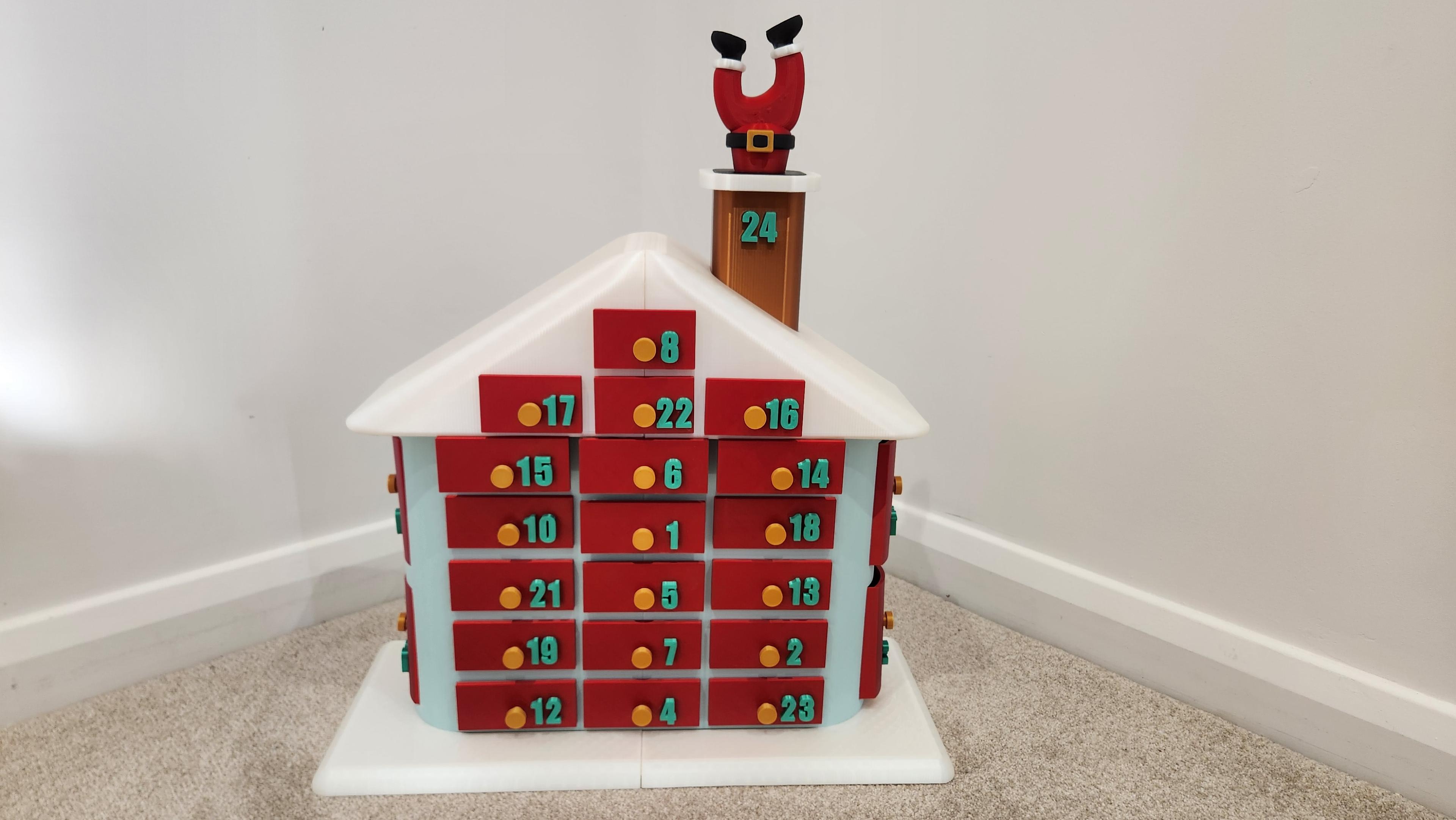 Advent Calender House 3d model