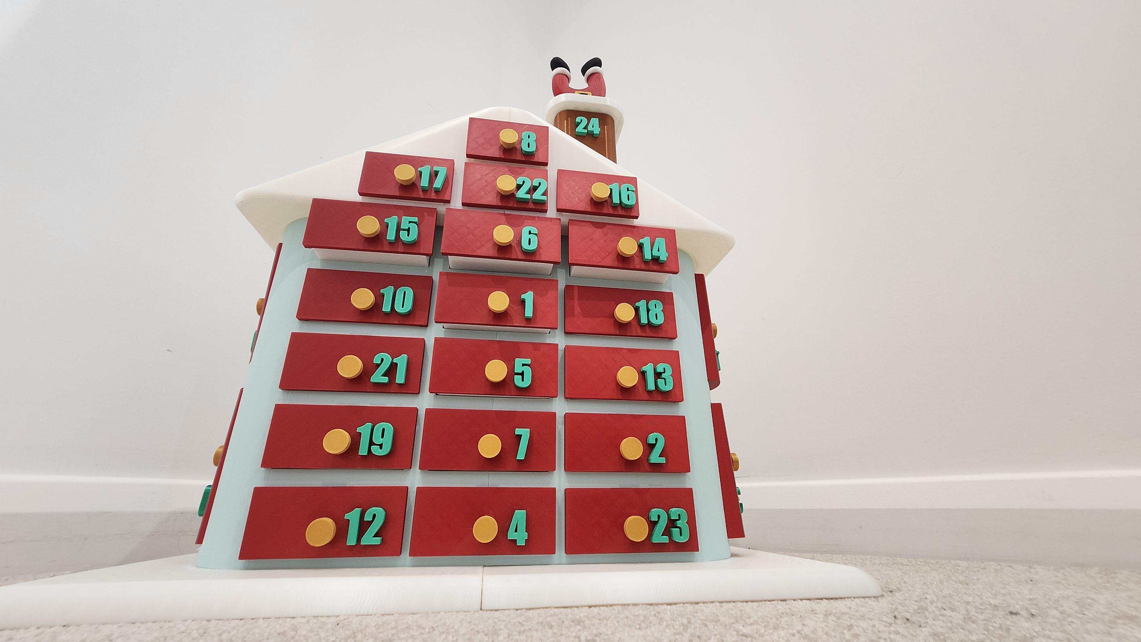 Advent Calender House 3d model