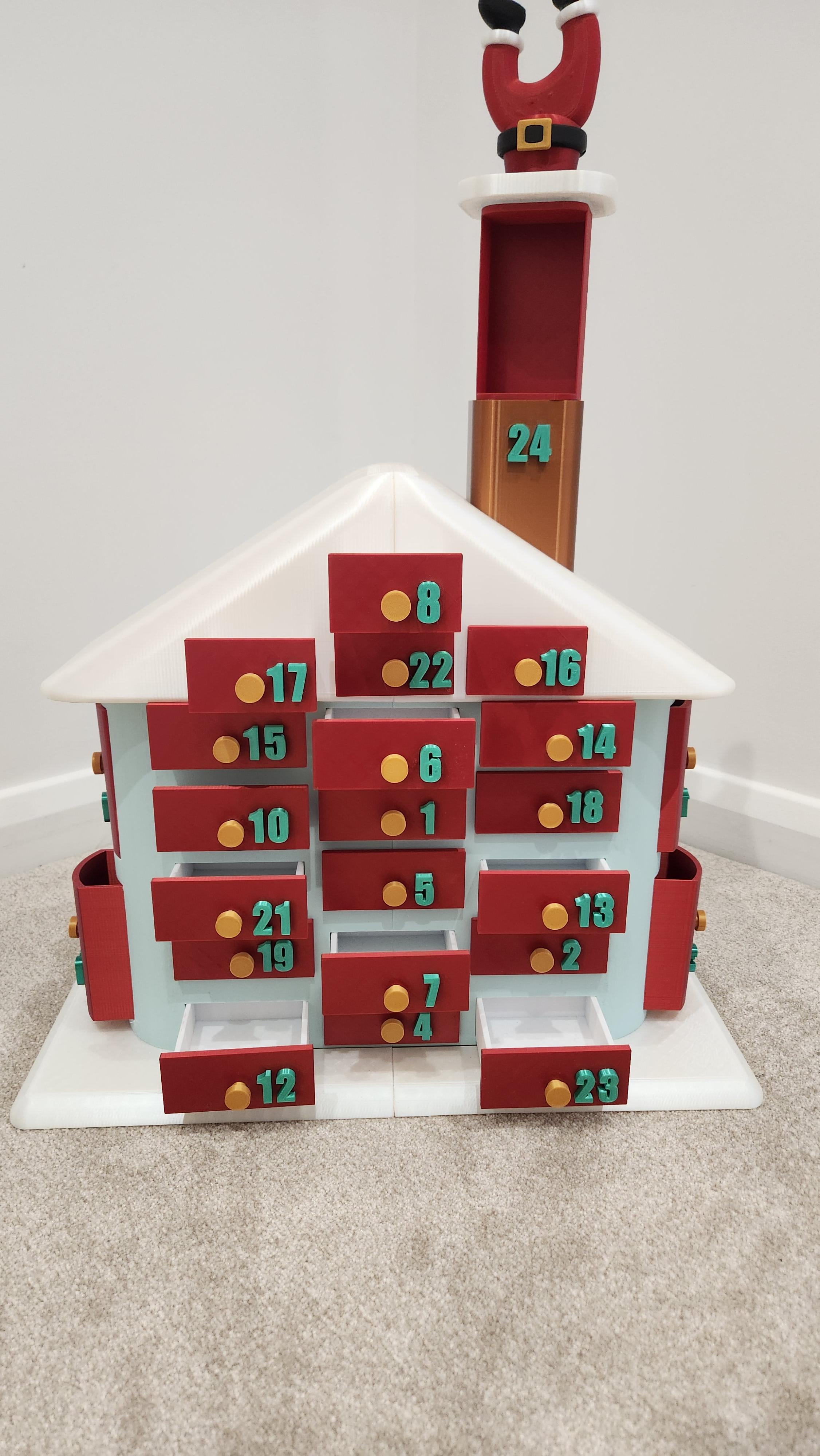 Advent Calender House 3d model