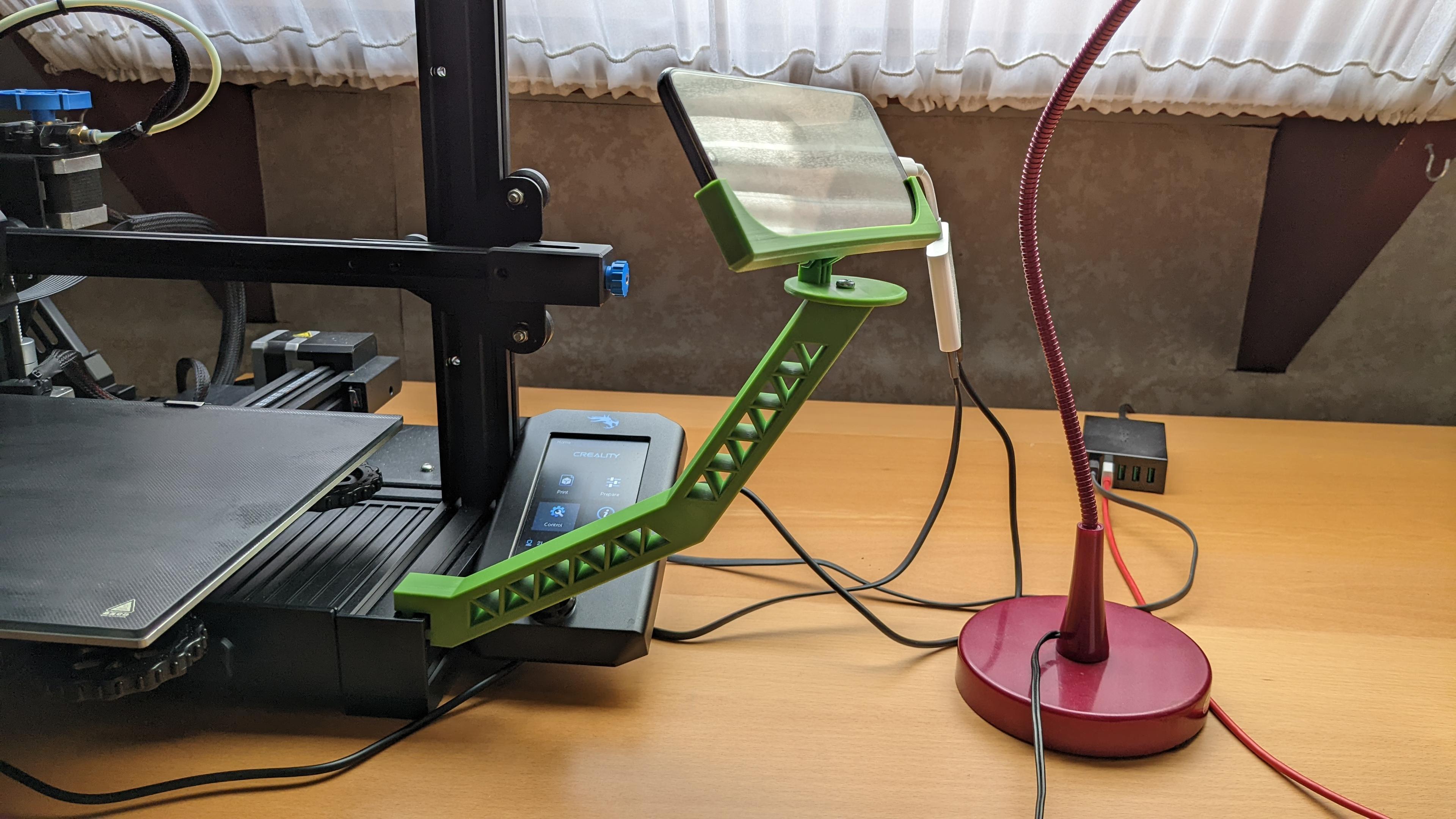 Octo4A Phone Holder for Ender 3 3d model