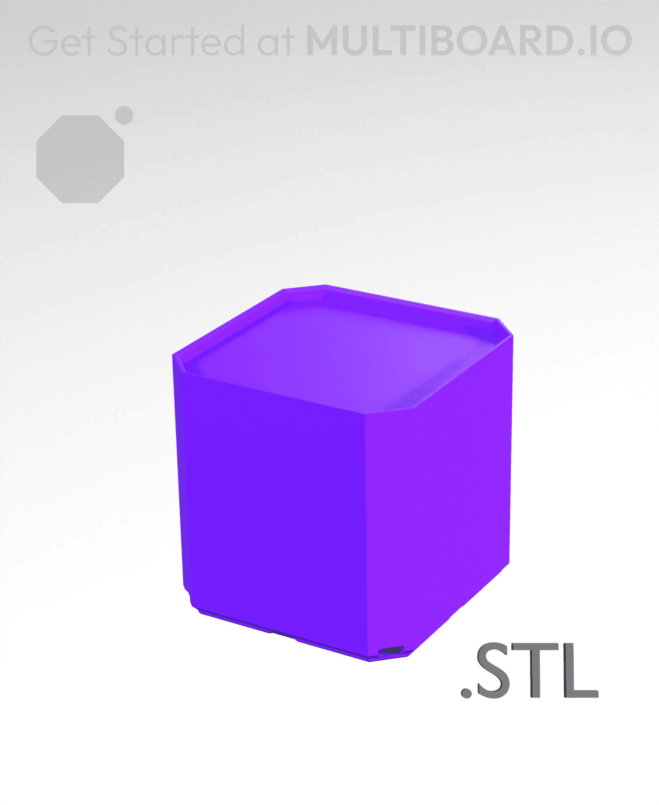 1x1x1 - Multibin Insert - STL Remixing File 3d model