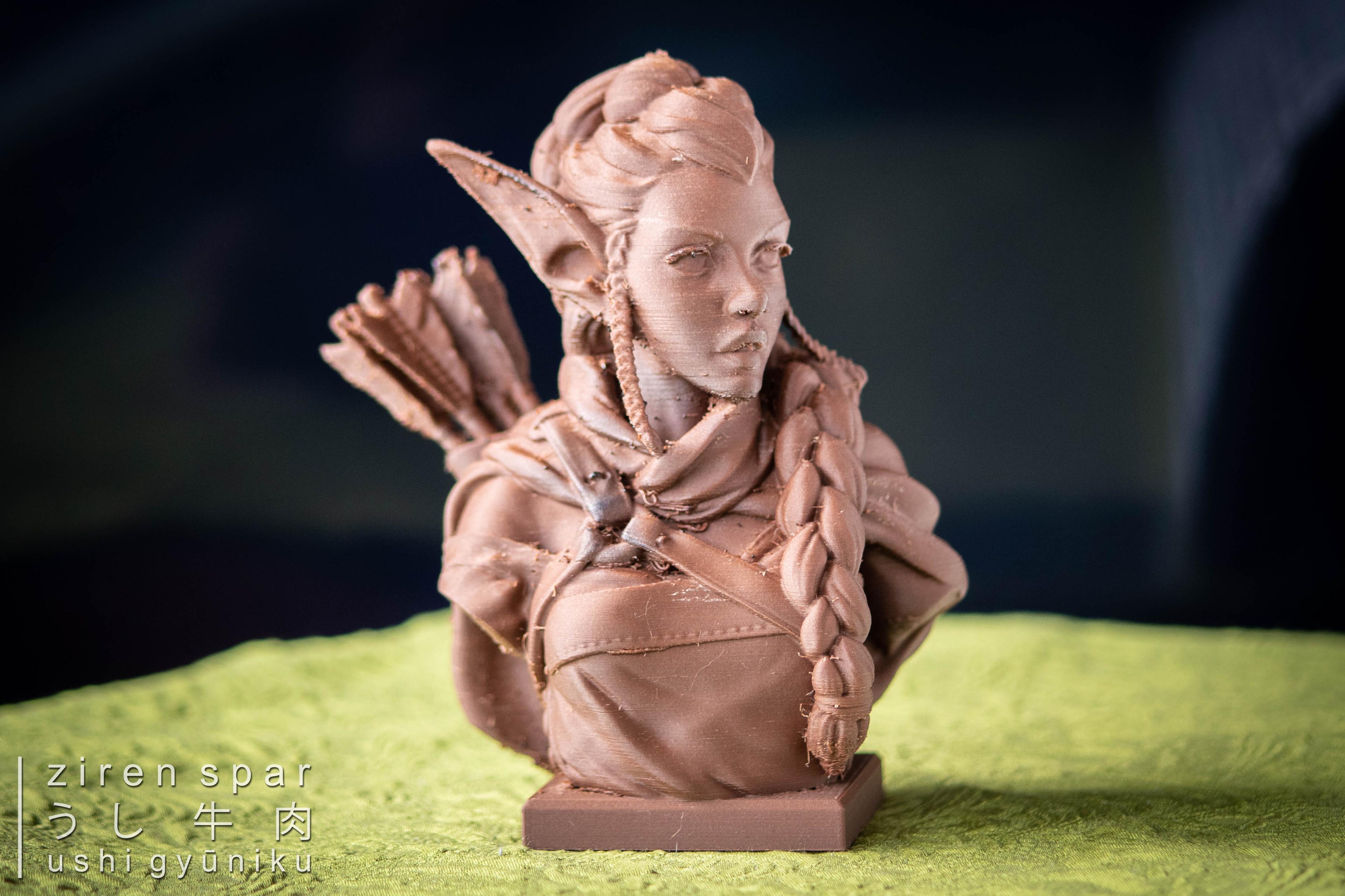 Elf Archer Bust Support Free - elf archer bust. the filament I used is two years since I opened which I simply dried and works fantastic except for the stringing as I didn't really try to find its sweet spot 😅
🧵 colorfabb corkfill
💾 iczfirz or kk11243234567891
🖨️ cetus3d w/ capricorn tube & diamondback nozzle
📐 ~295% scale, 180mm tall
📸 gears: niichan
🧩 assist: touchan & kāchan
#filamentfebruary - 3d model