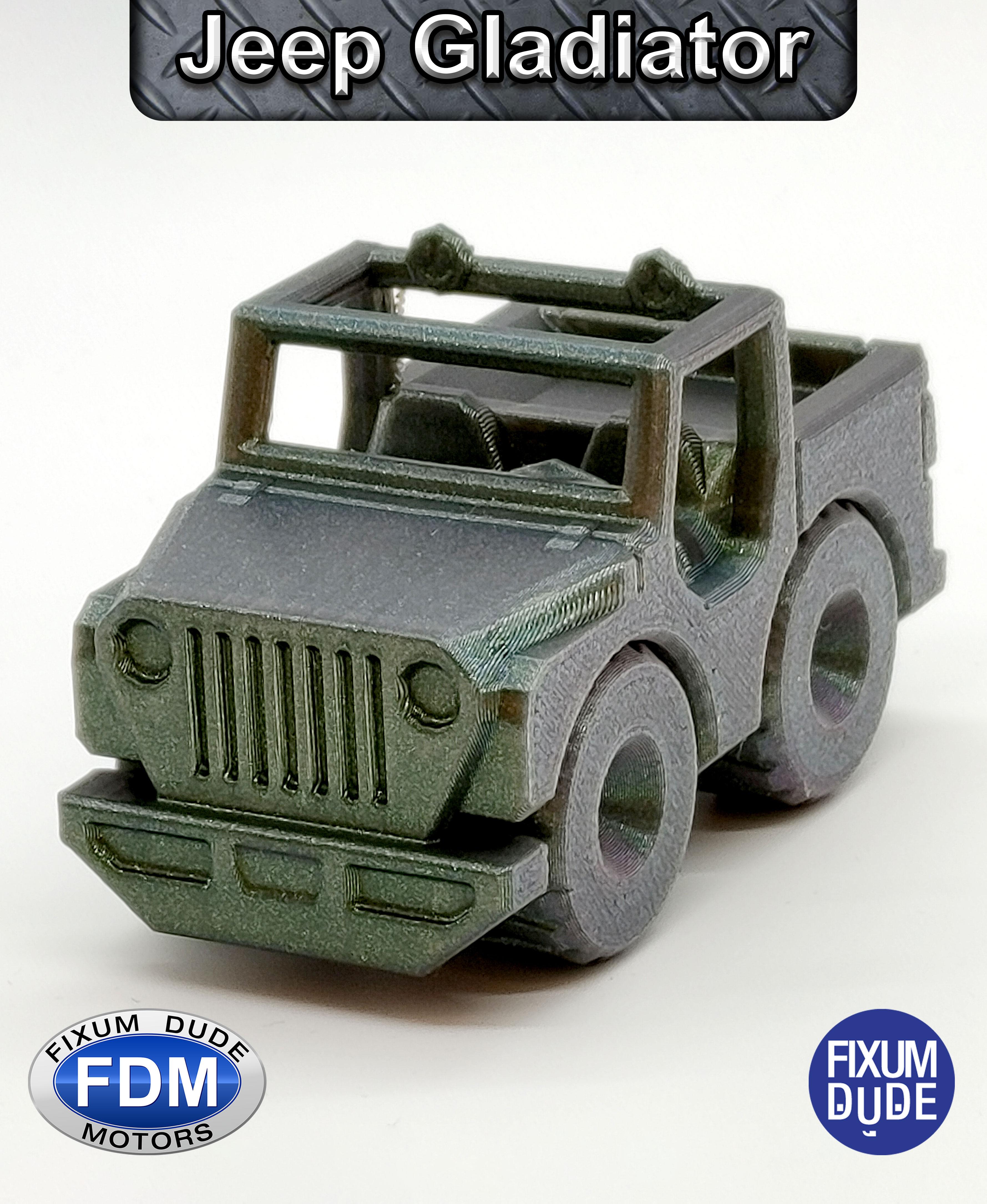 Fixum Dude Motors PiP Jeep Gladiator 3d model